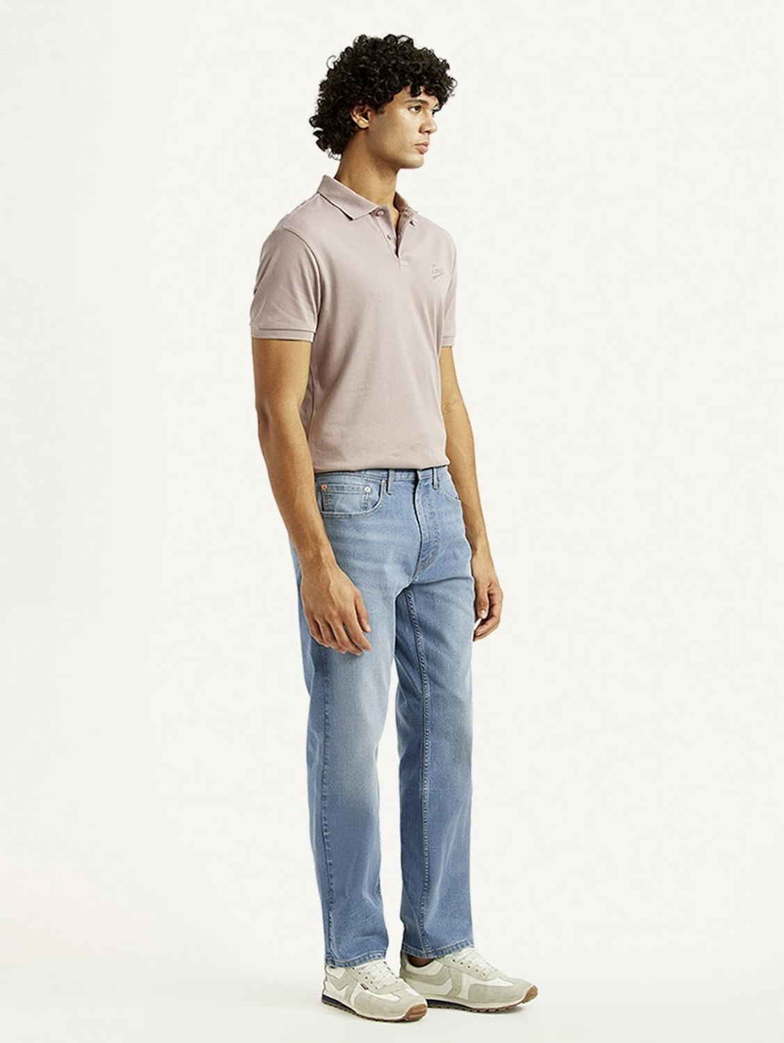 Image of LEVI'S 505 Straight Fit Men Blue Jeans