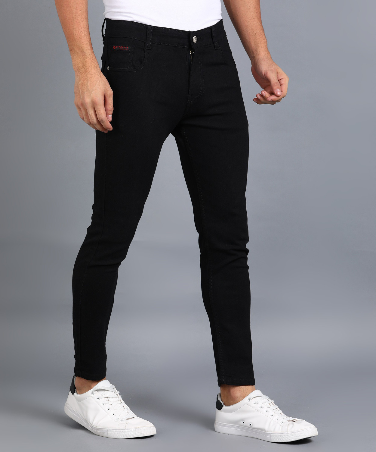Image of MAVI Fashion Slim Men Black Jeans