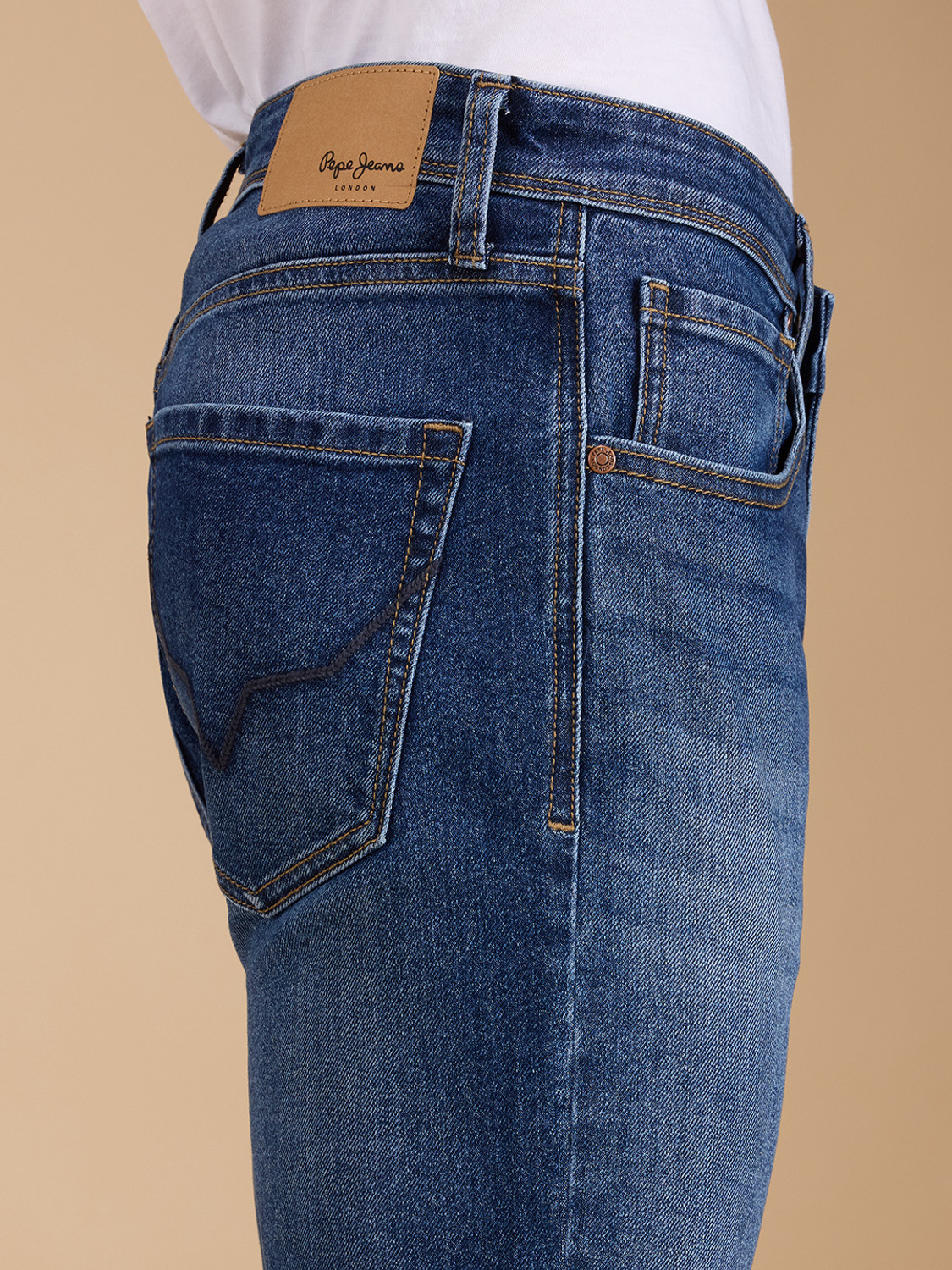 Image of Pepe Jeans Slim Men Blue Jeans