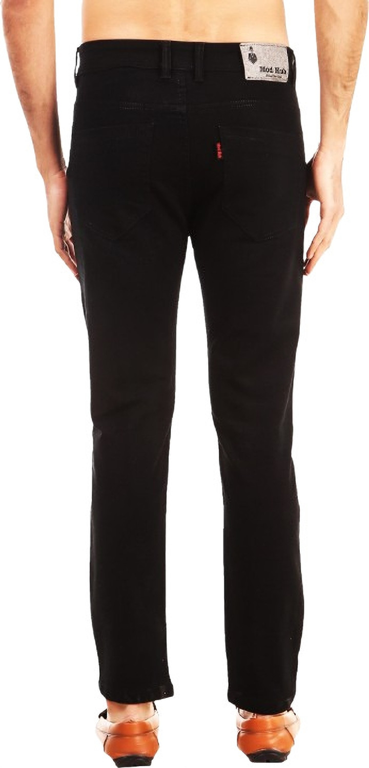 Image of spenze Slim Men Black Jeans