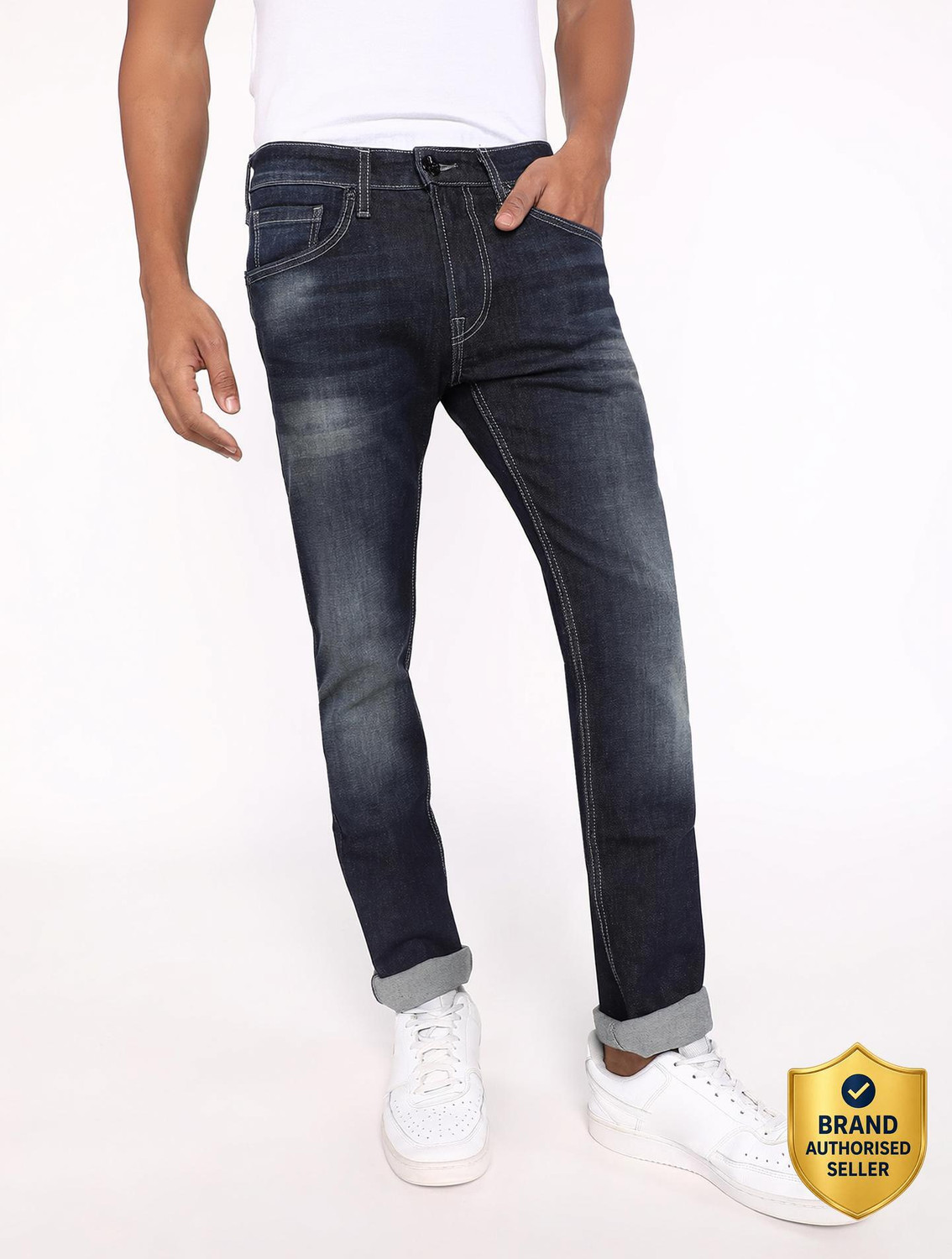 Image of Pepe Jeans Slim Men Blue Jeans