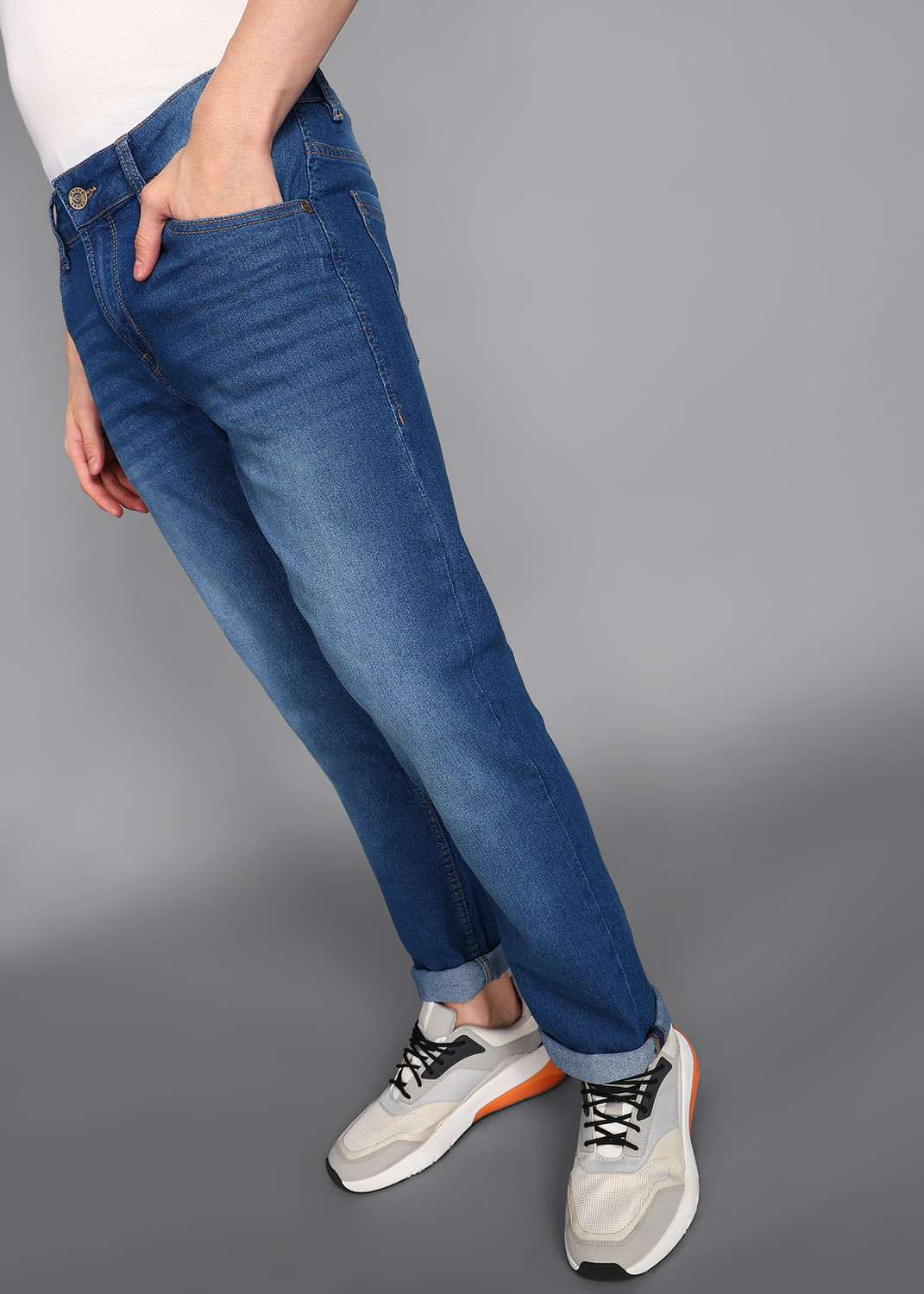 Image of METRONAUT Slim Men Blue Jeans