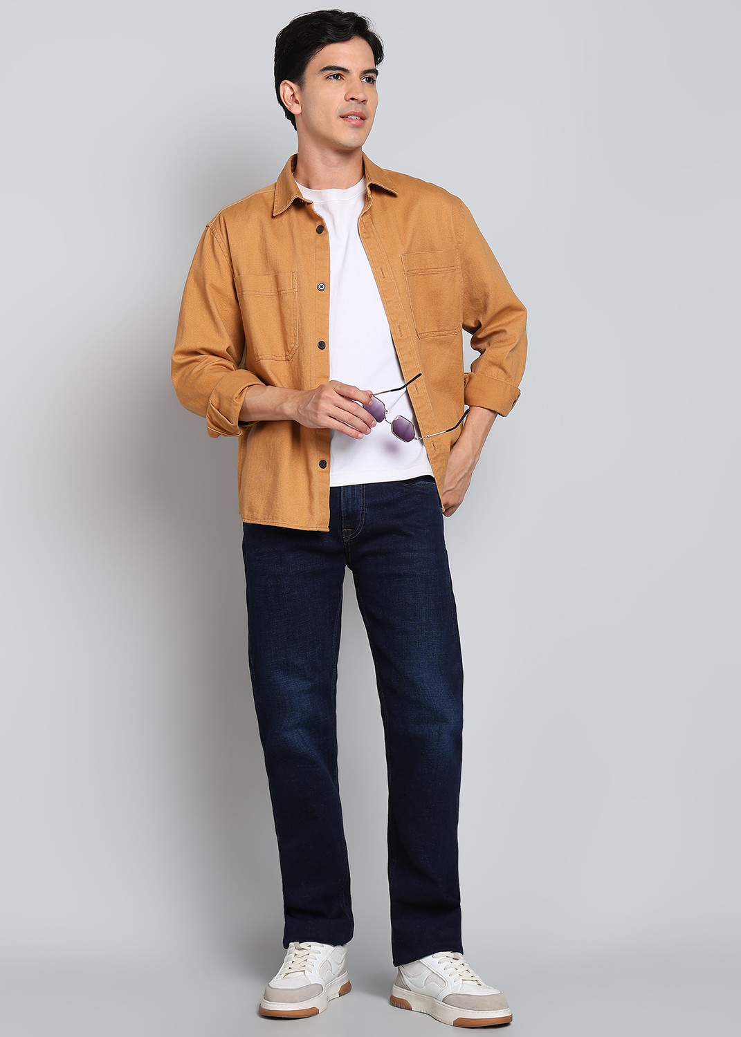 Image of INTEGRITI Straight Fit Men Blue Jeans