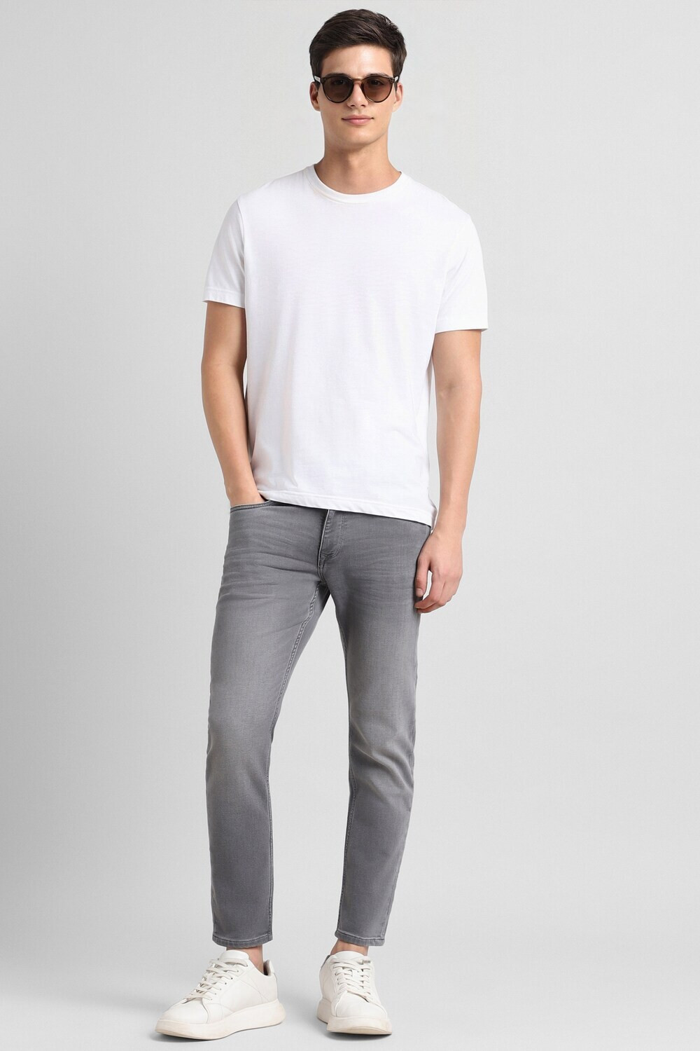 Image of Simon Carter London Regular Men Grey Jeans
