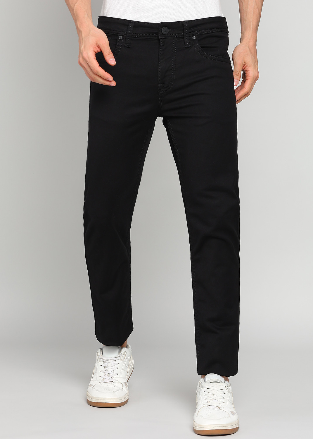 Image of INTEGRITI Slim Men Black Jeans