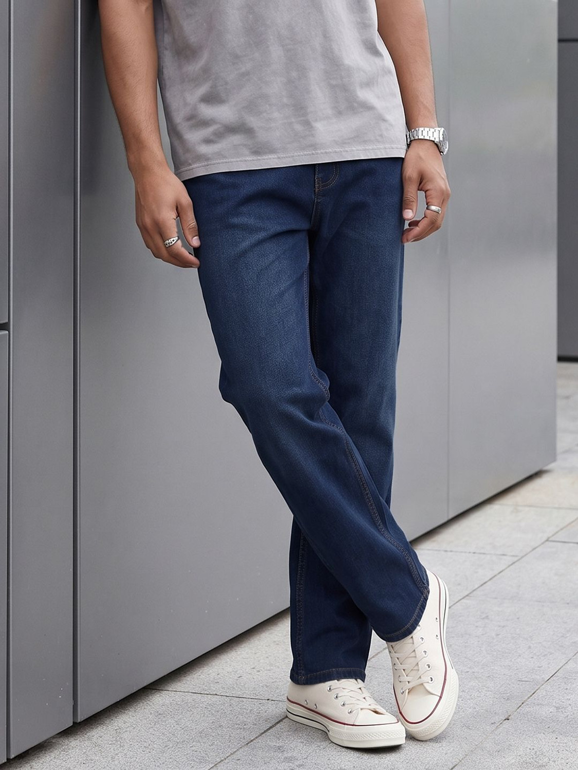 Roadster Relaxed Fit Men Blue Jeans