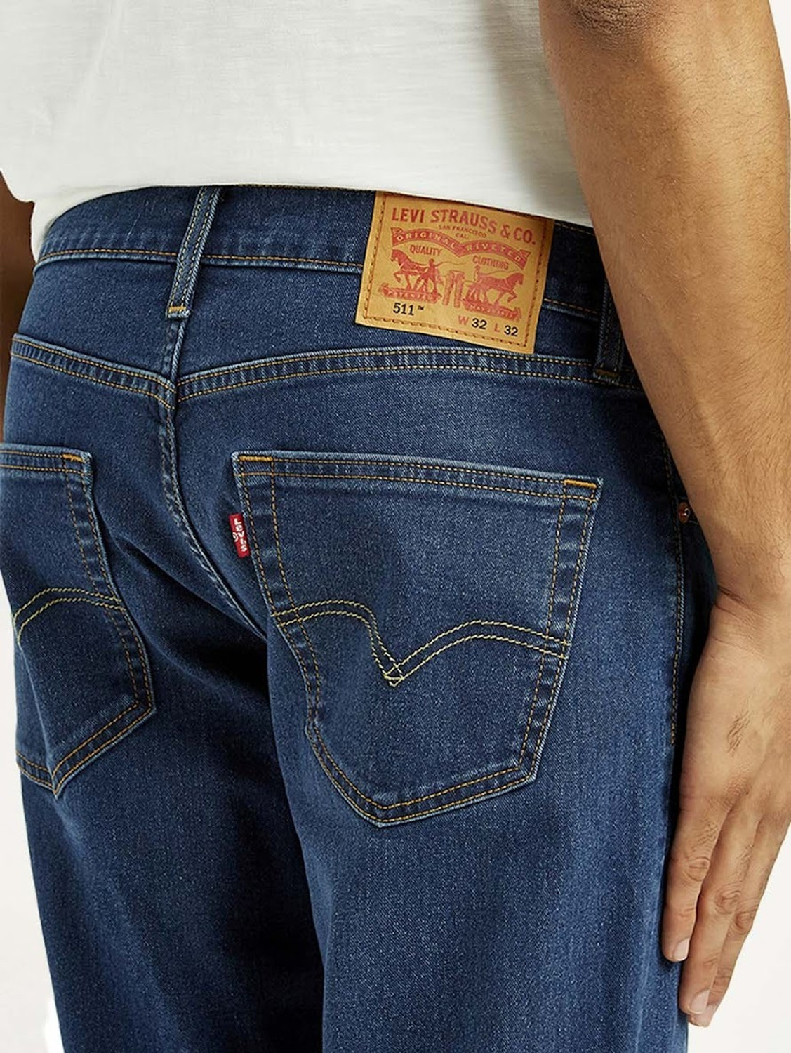Image of LEVI'S 511 Slim Men Blue Jeans