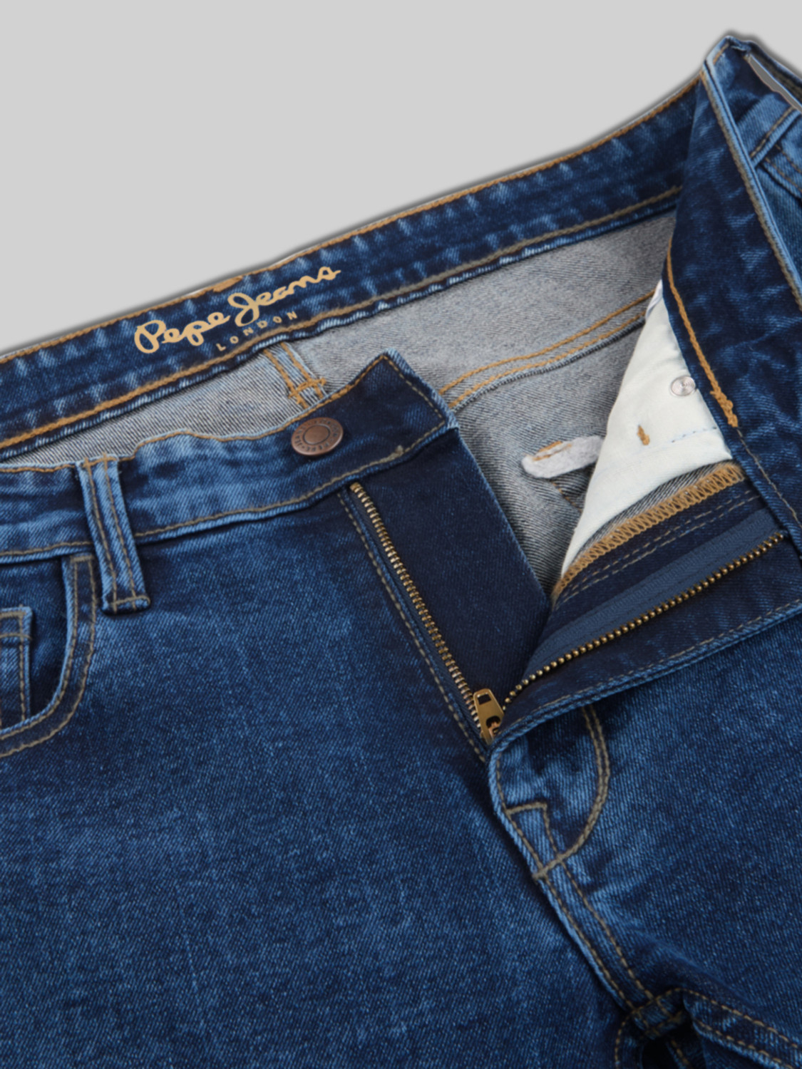 Image of Pepe Jeans Slim Men Blue Jeans