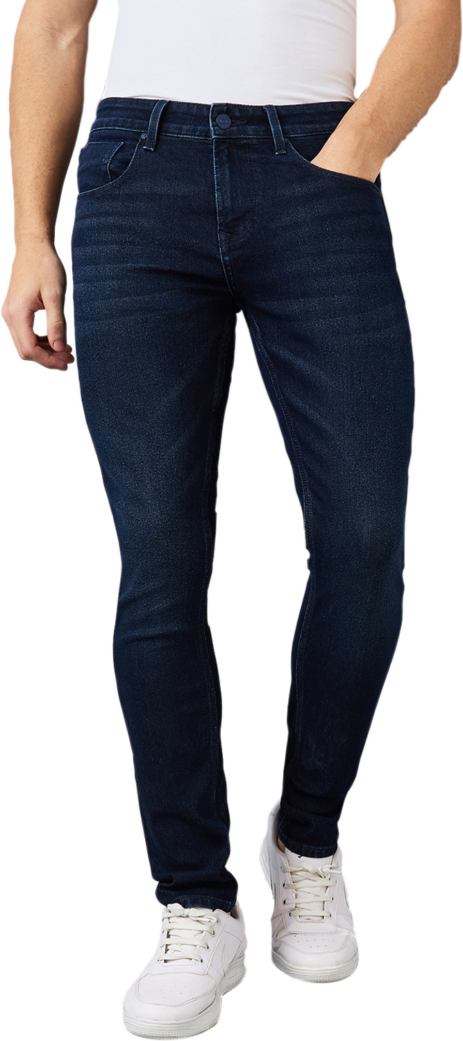 Image of Spykar Slim Men Blue Jeans