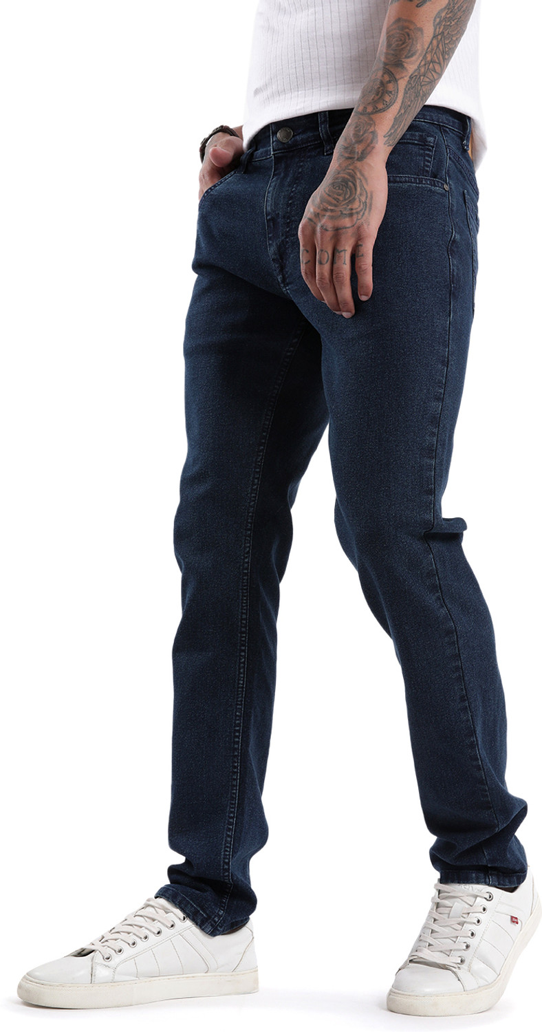 Image of WROGN Slim Men Blue Jeans