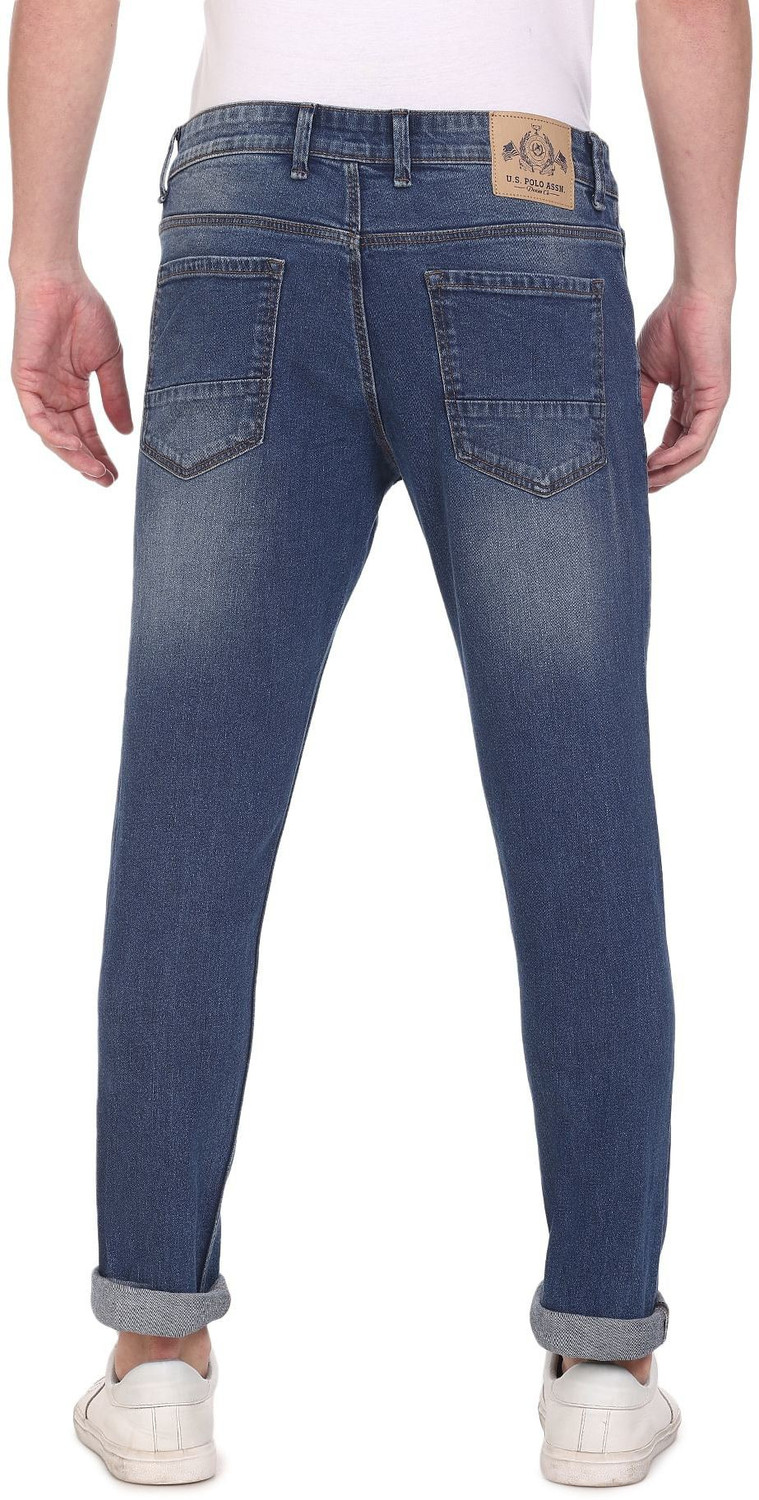 Image of U.S. POLO ASSN. Slim Men Blue Jeans