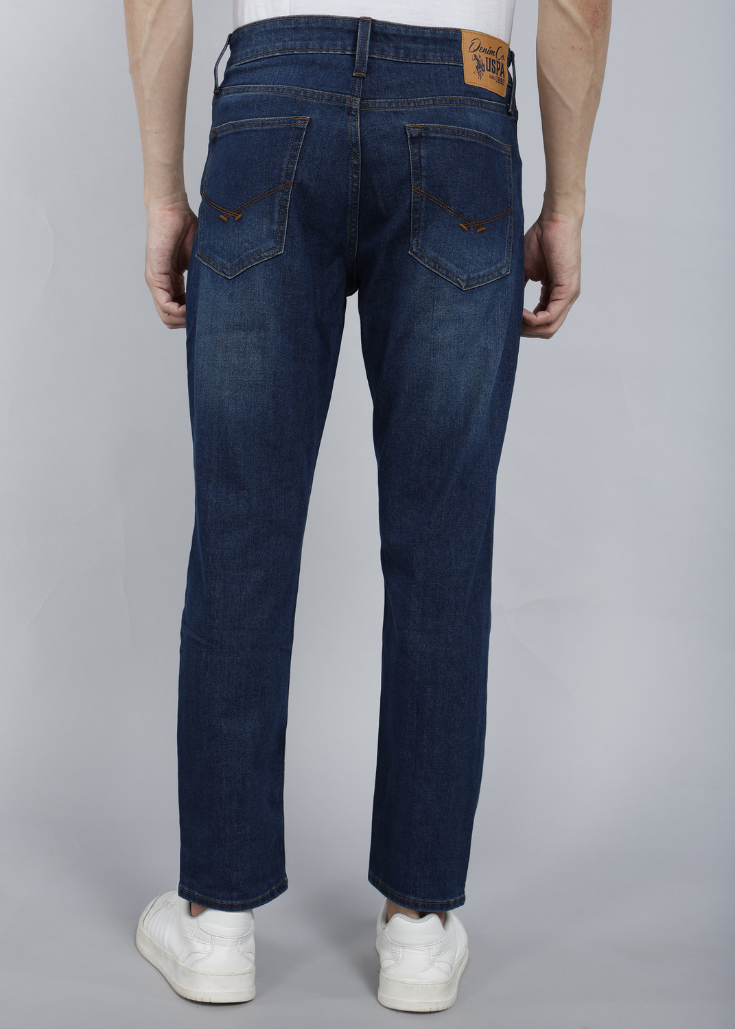Image of U.S. Polo Assn. Denim Co. Slim Men Blue Jeans