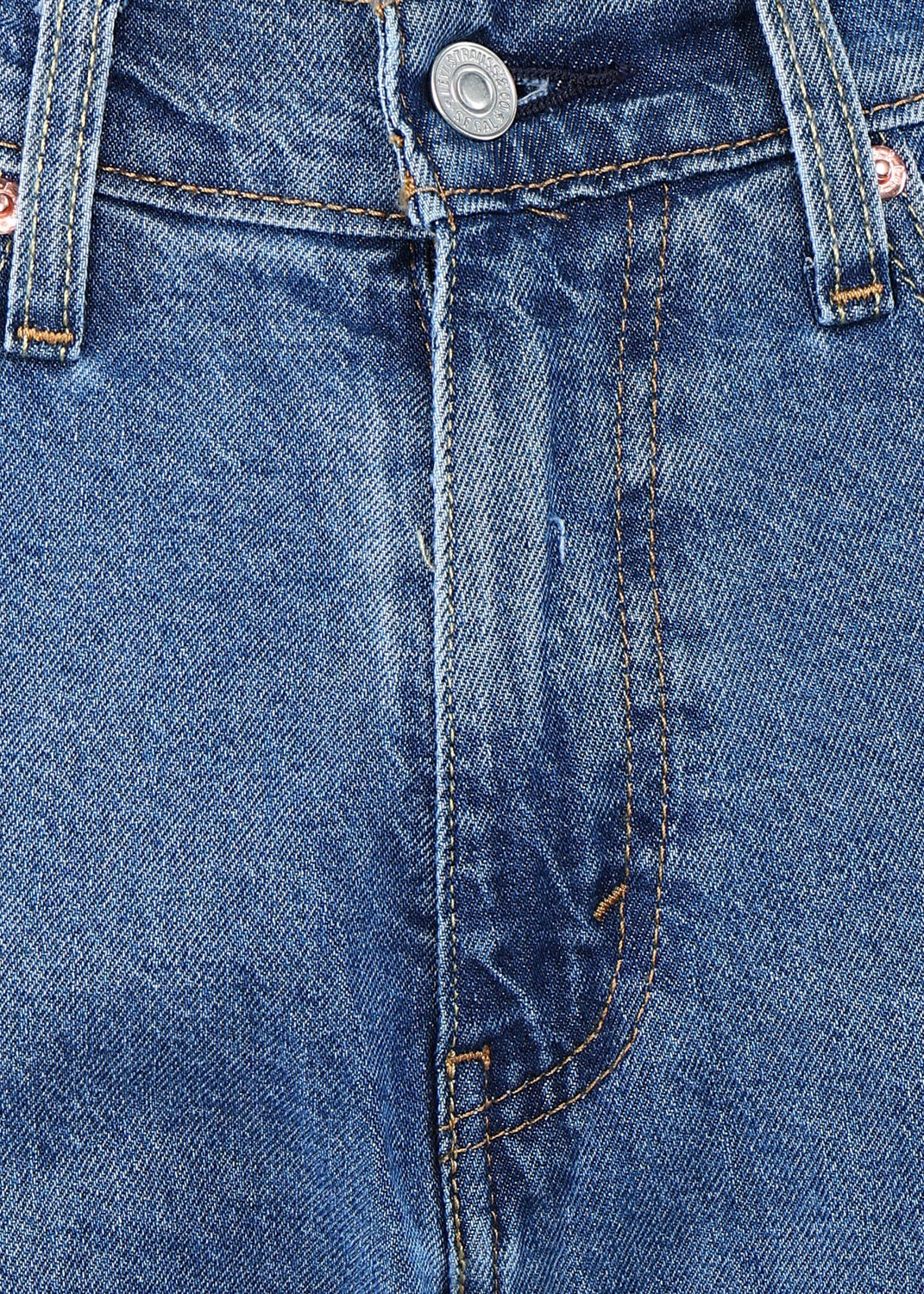 Image of LEVI'S Straight Fit Men Blue Jeans