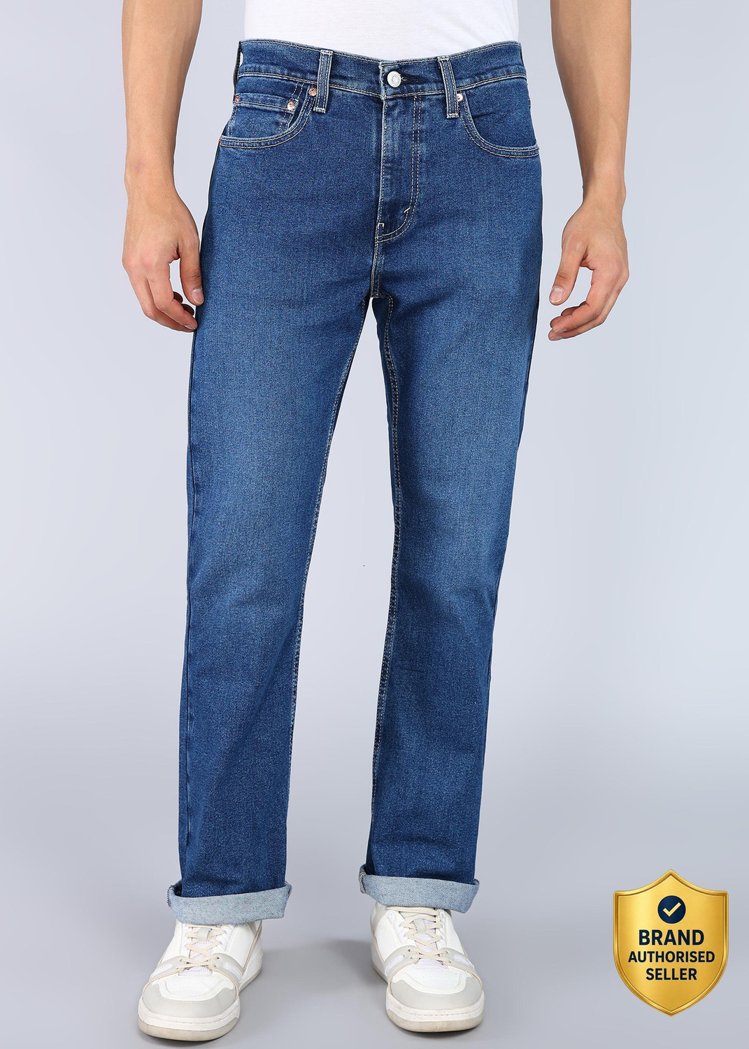 Image of LEVI'S Boot-Leg Men Blue Jeans