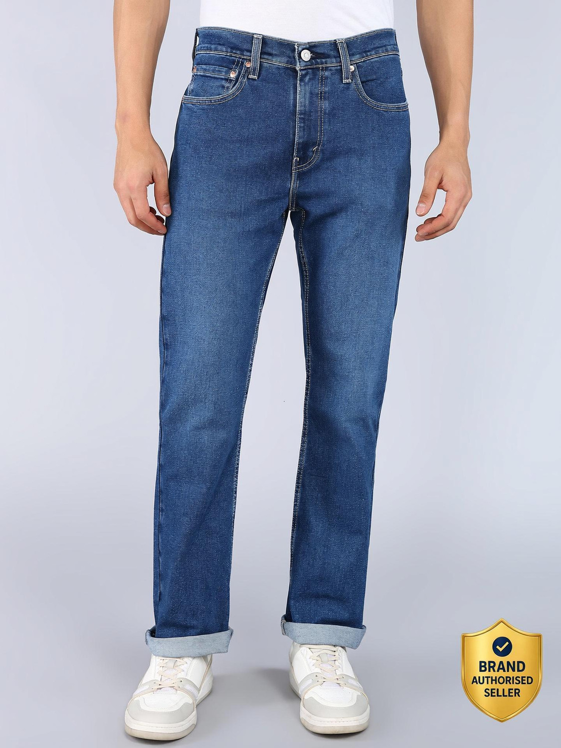 Image of LEVI'S Boot-Leg Men Blue Jeans