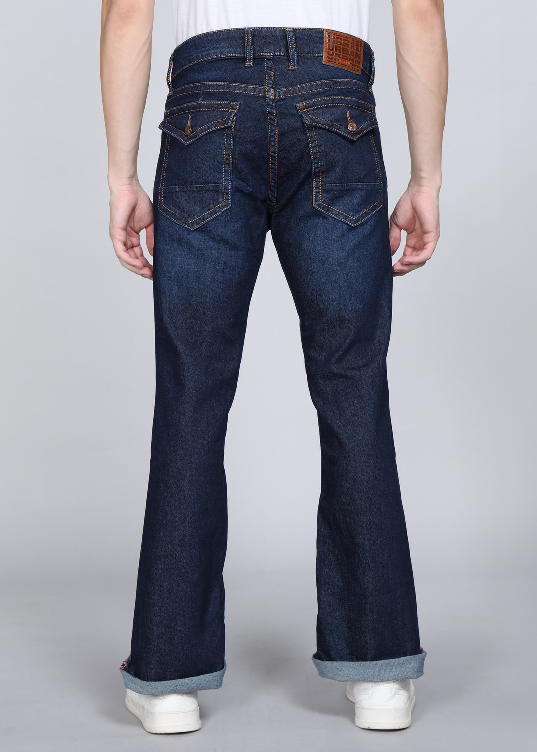 Image of KILLER Regular Men Dark Blue Jeans