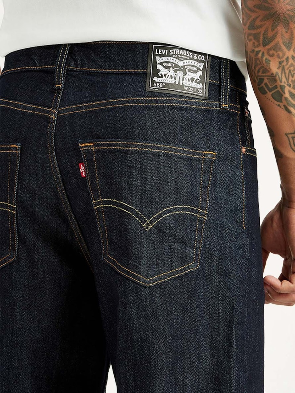 Image of LEVI'S Loose Fit Men Dark Blue Jeans