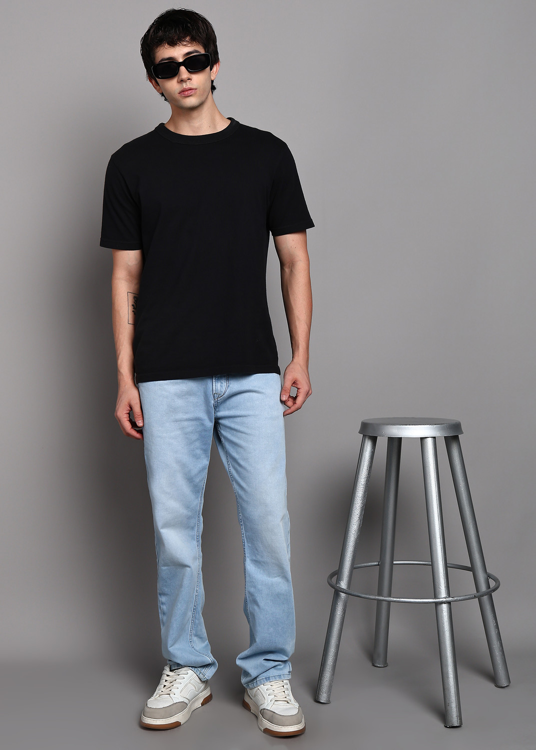 Image of KILLER Straight Fit Men Blue Jeans