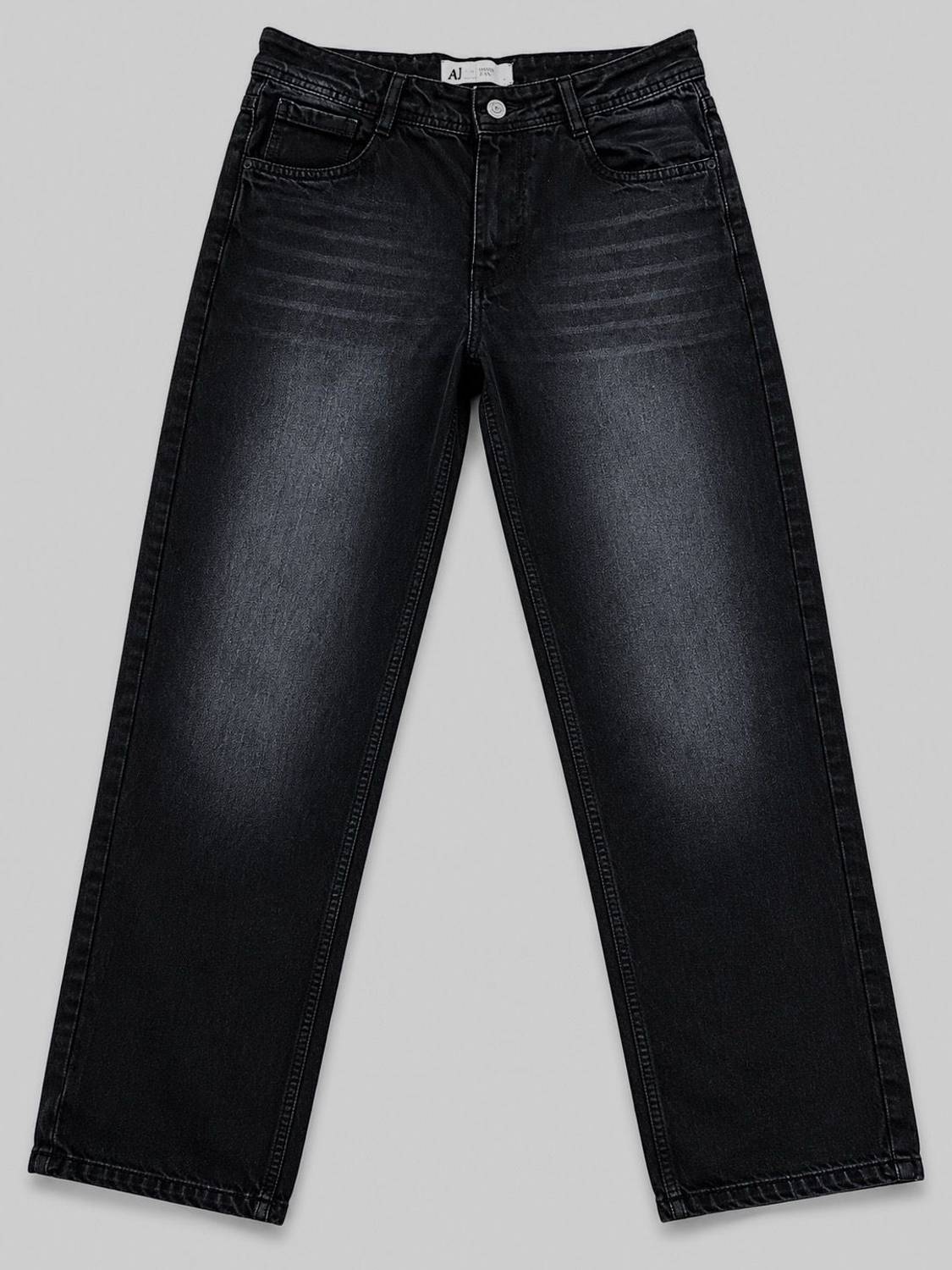 AJJ Straight Fit Men Black Jeans - Image 5