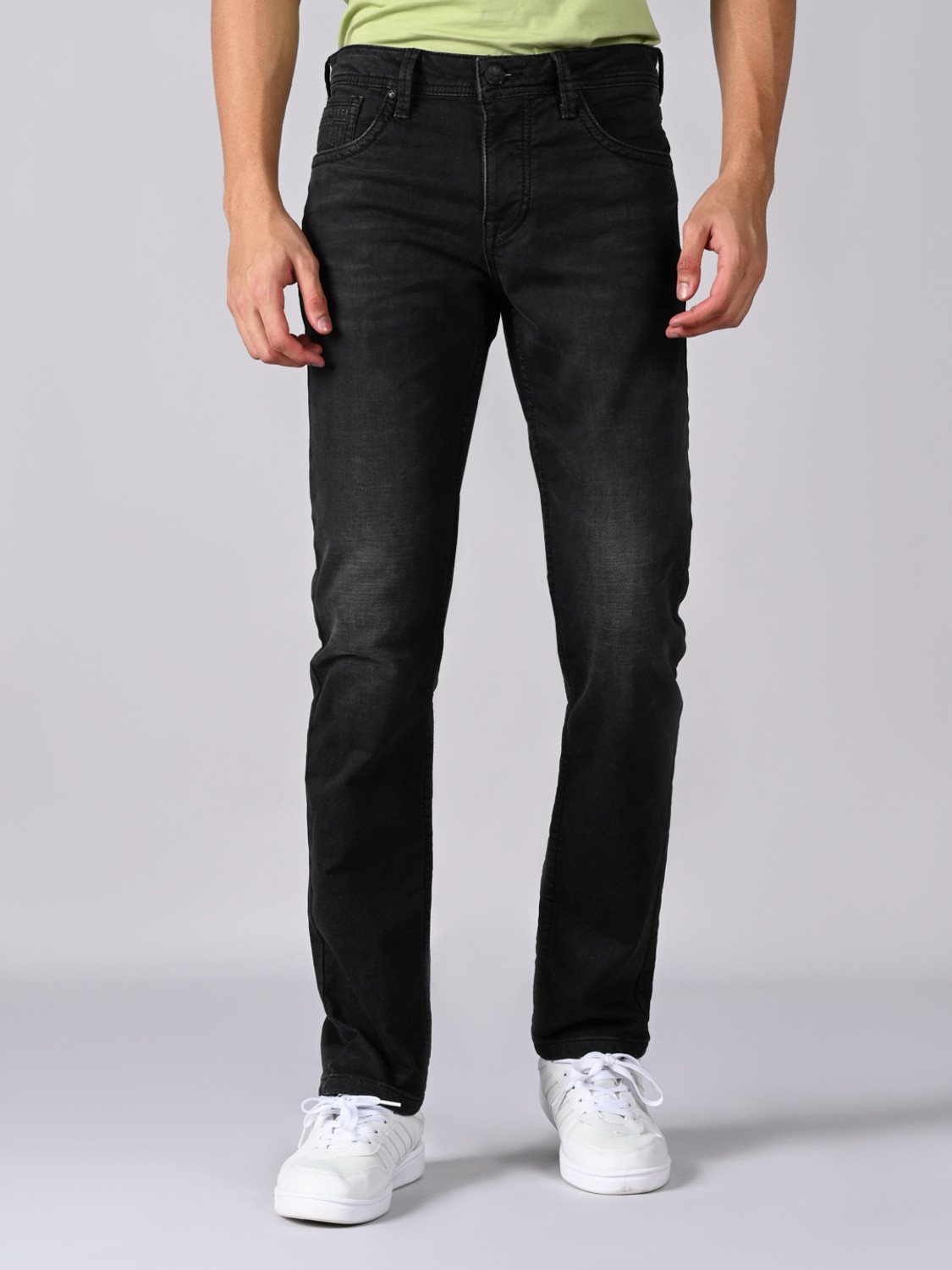 Image of INTEGRITI Slim Men Black Jeans