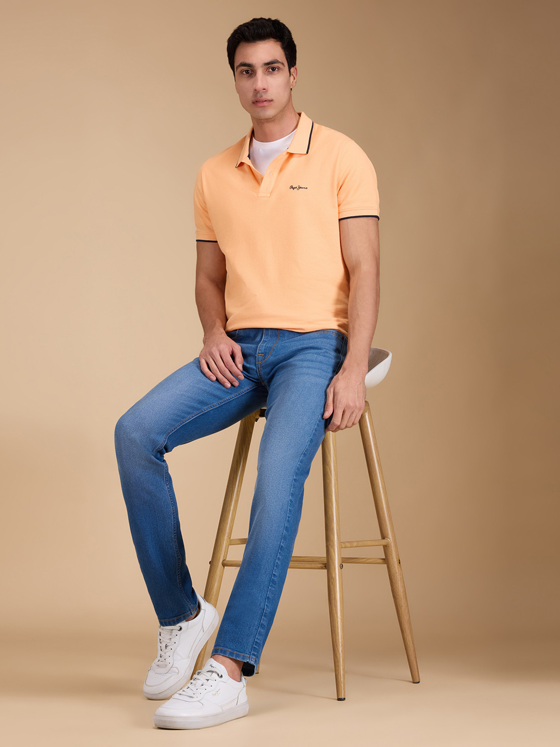 Image of Pepe Jeans Slim Men Blue Jeans