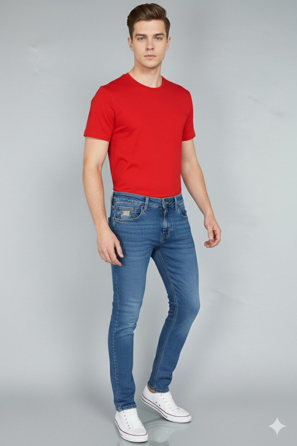 Image of INTEGRITI Slim Men Light Blue Jeans