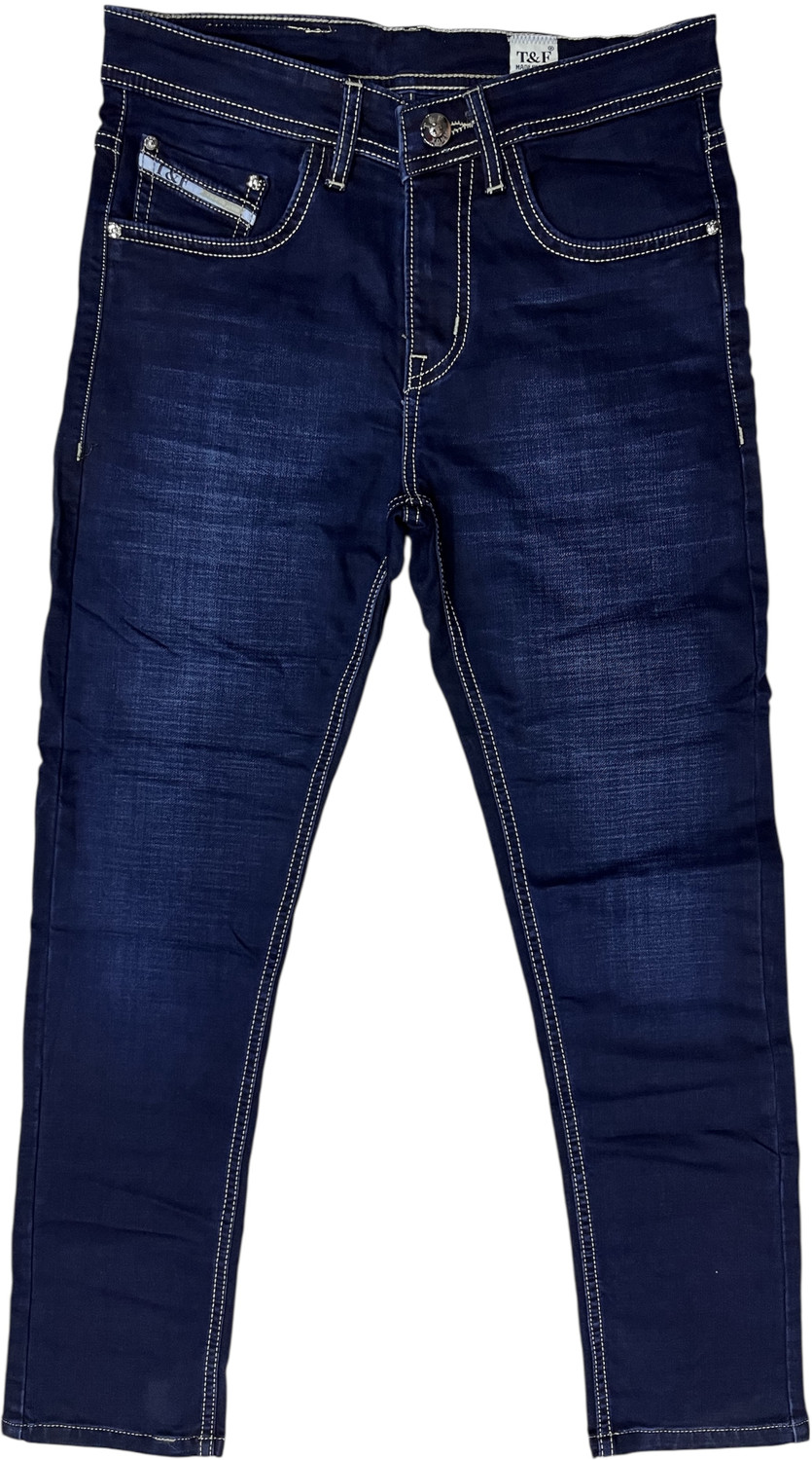 Image of T&F X.D.N.M Slim Men Dark Blue Jeans