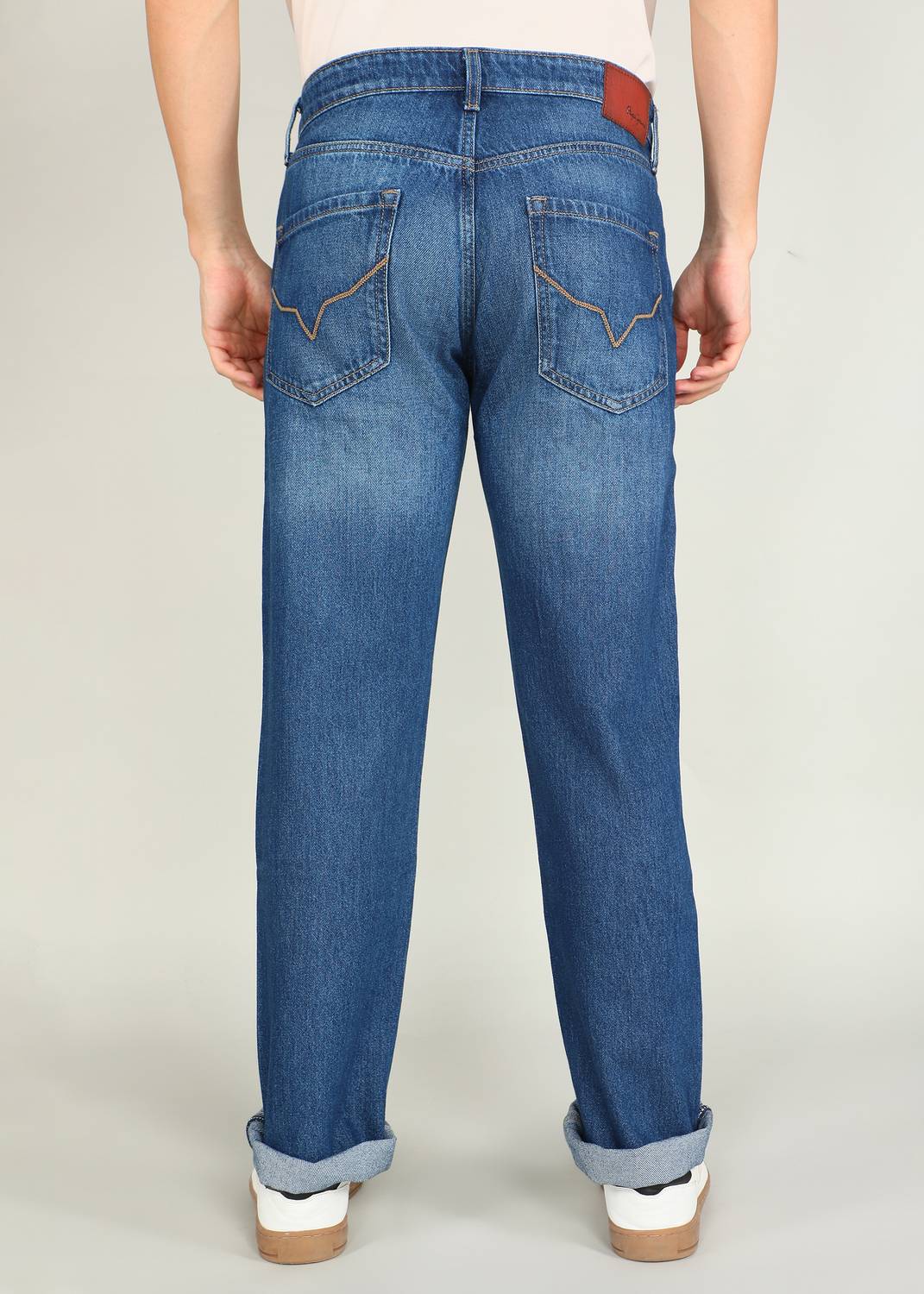 Pepe Jeans Straight Fit Men Blue Jeans - Buy Pepe Jeans Straight