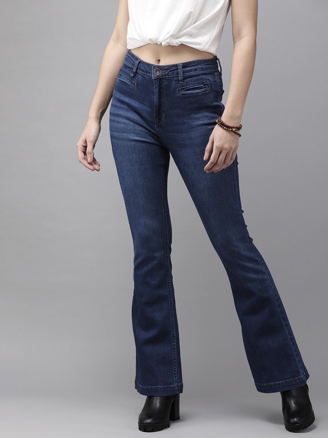Image of Roadster Boot-Leg Women Blue Jeans