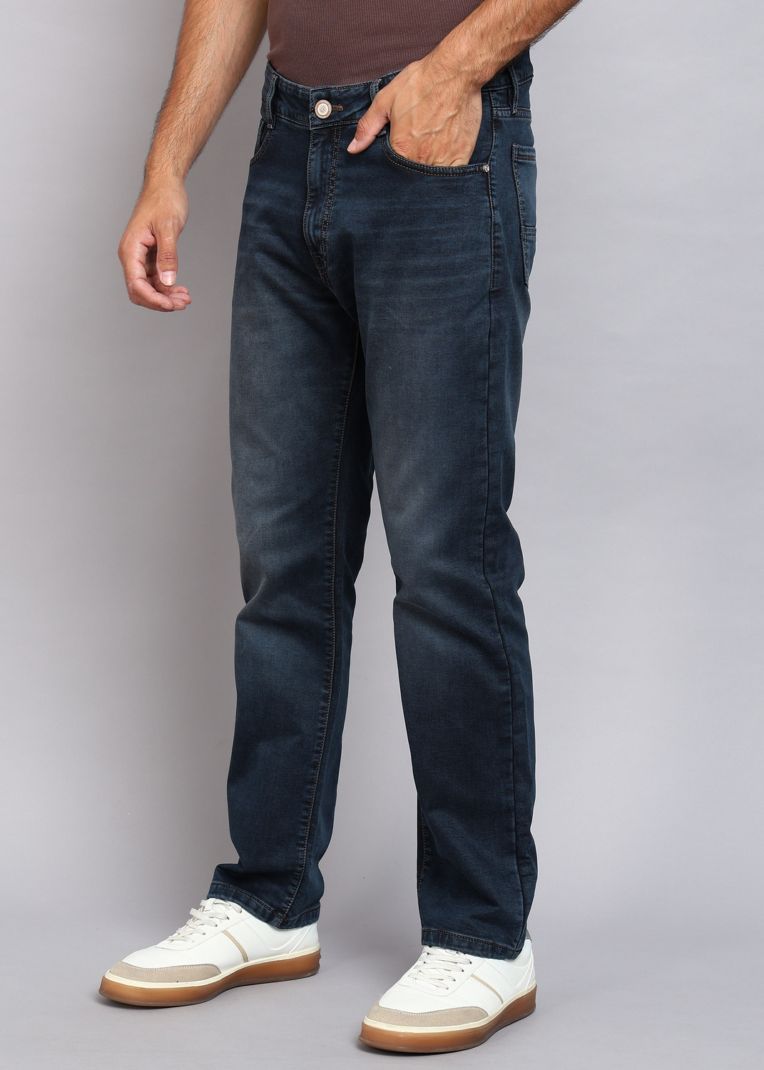Image of SPARKY Slim Men Dark Blue Jeans