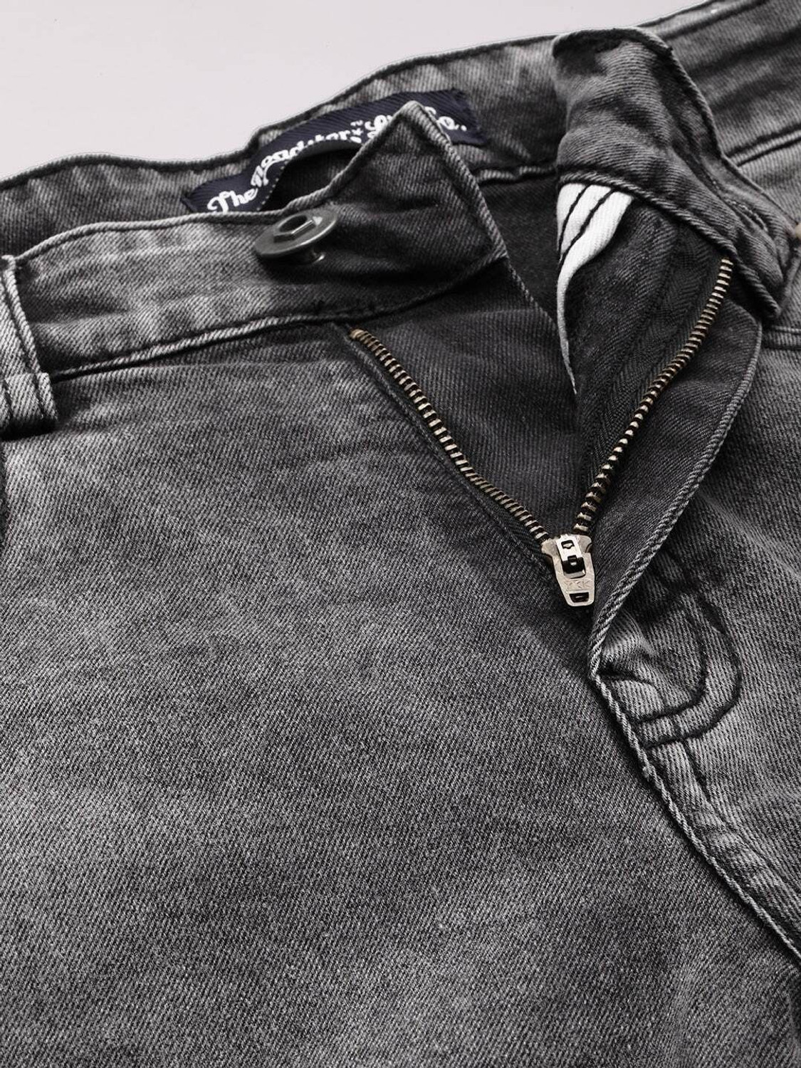 Image of Roadster Slim Men Grey Jeans