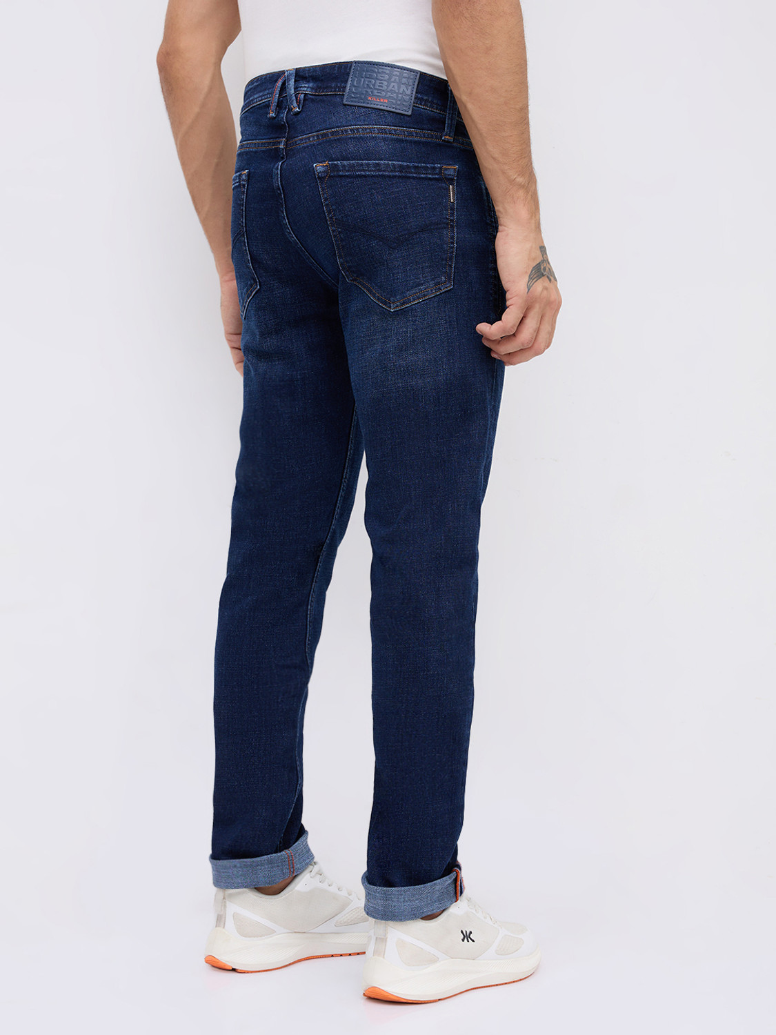 Image of KILLER Slim Men Dark Blue Jeans