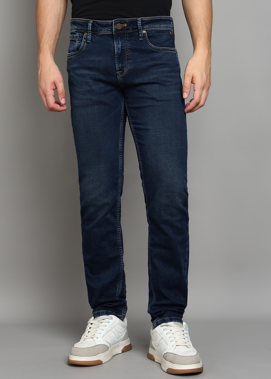 Image of KILLER Slim Men Dark Blue Jeans