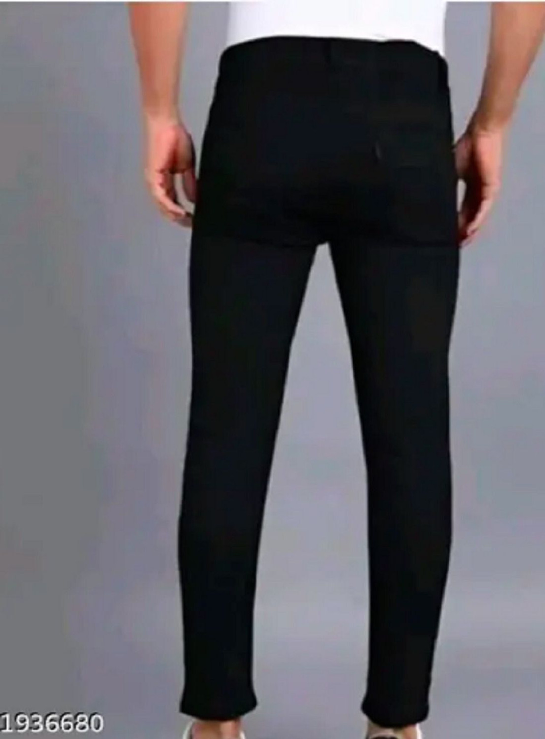 Image of VFHG Slim Men Black Jeans