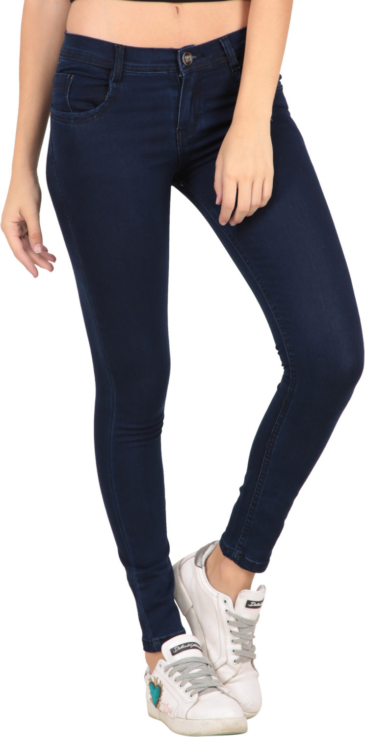 Image of RESBO Skinny Women Multicolor Jeans