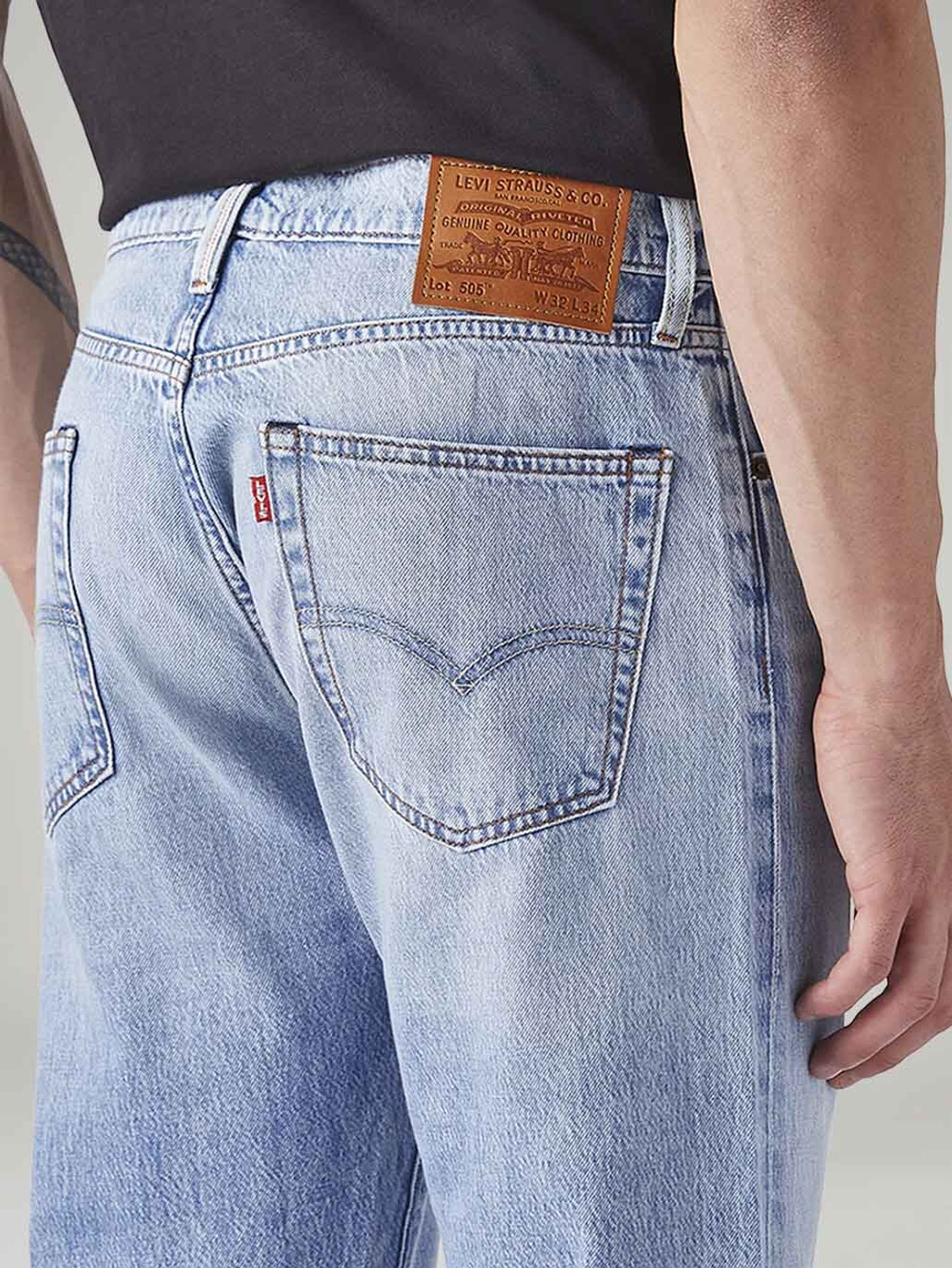 Image of LEVI'S Straight Fit Men Light Blue Jeans