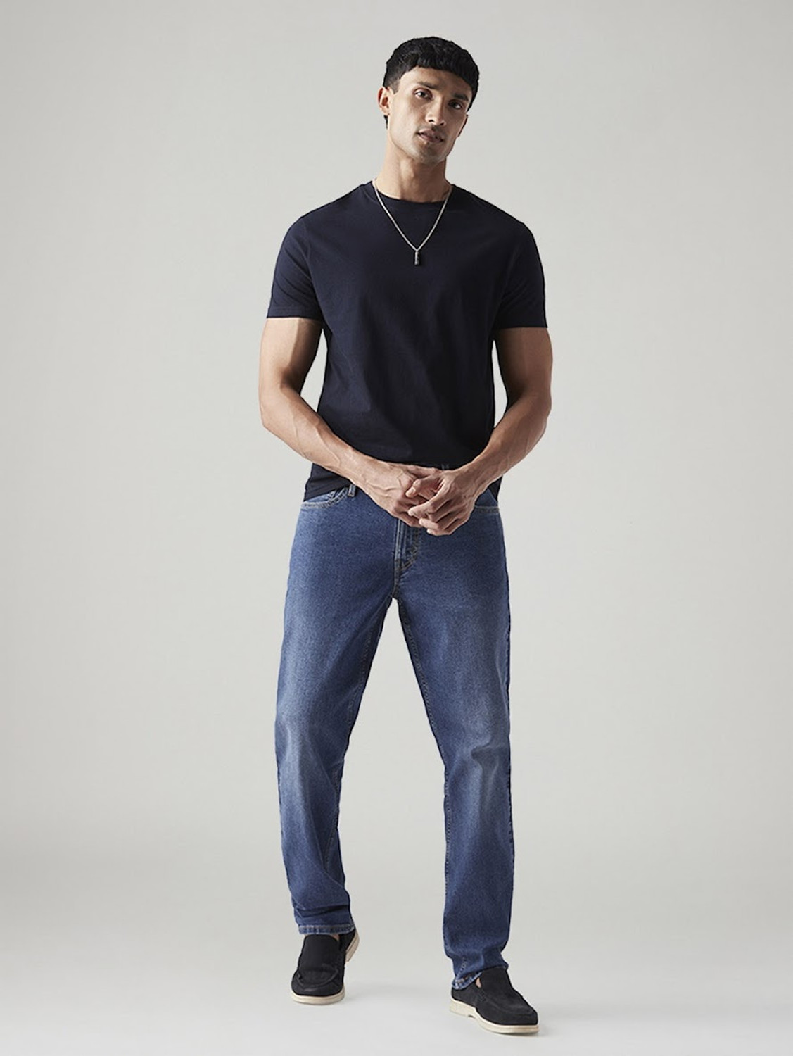 Image of LEVI'S Tapered Fit Men Blue Jeans