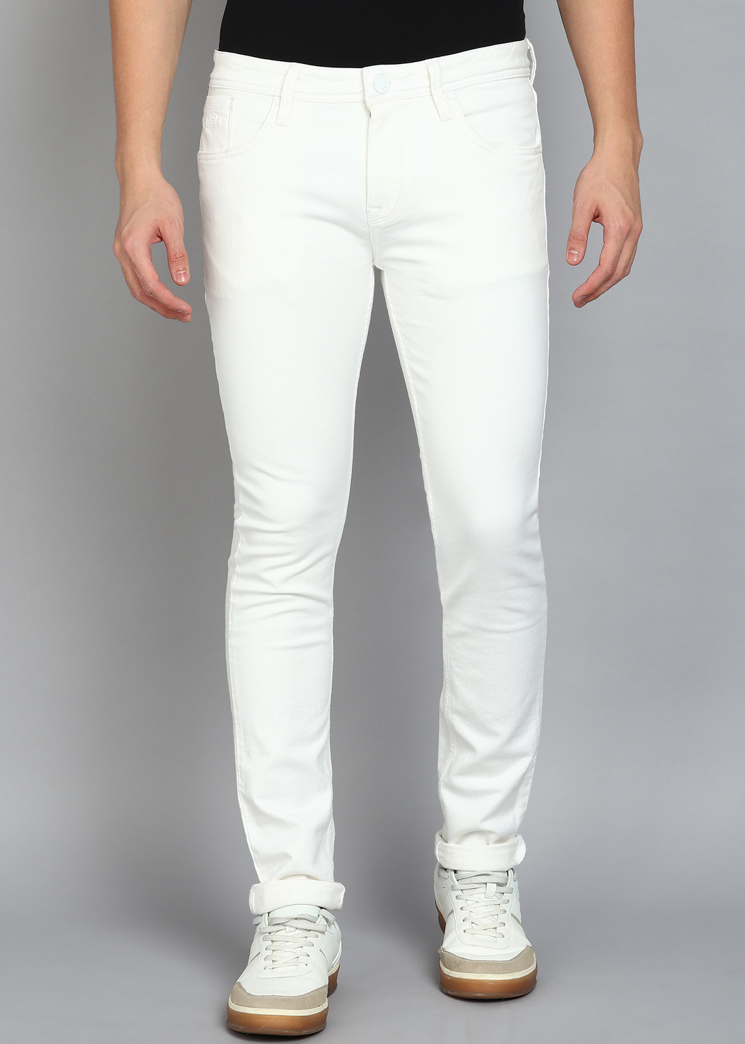 Image of INTEGRITI Skinny Men White Jeans