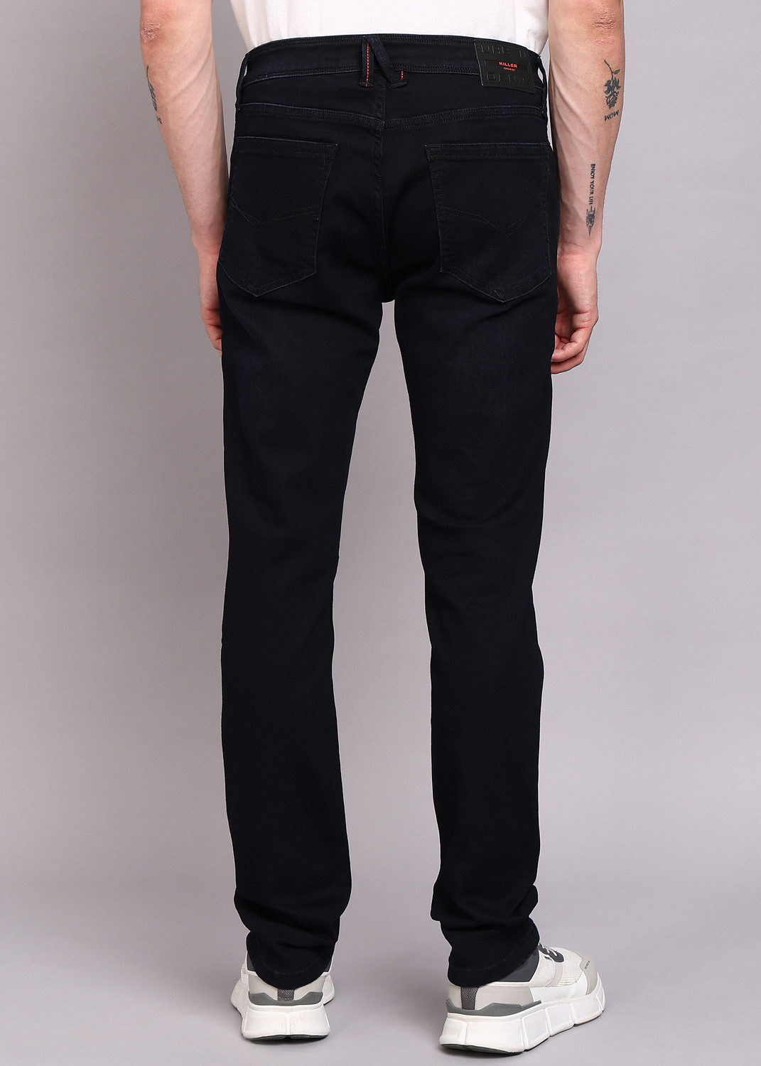 Image of KILLER Slim Men Dark Blue Jeans