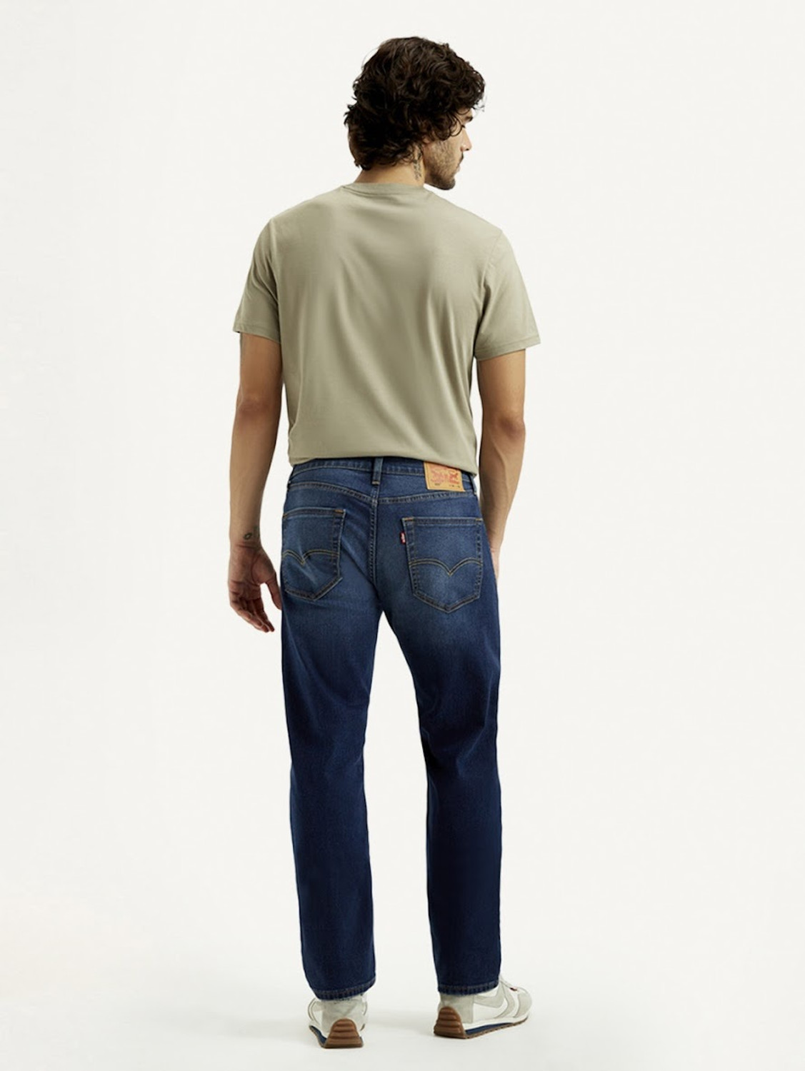 Image of LEVI'S Straight Fit Men Blue Jeans