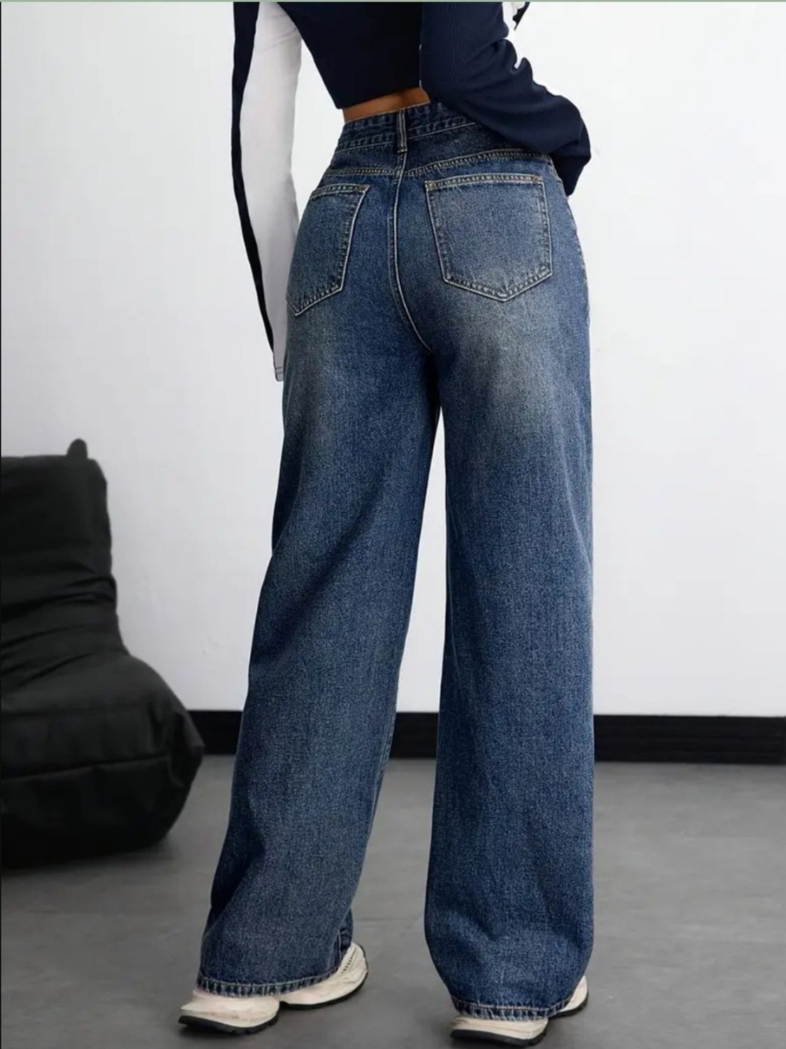 Image of VK Fashion Straight Fit Women Blue Jeans