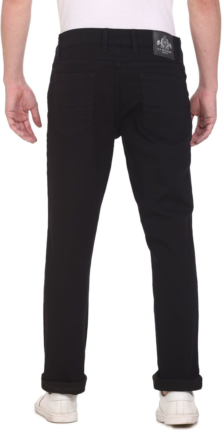 Image of U.S. POLO ASSN. Slim Men Black Jeans