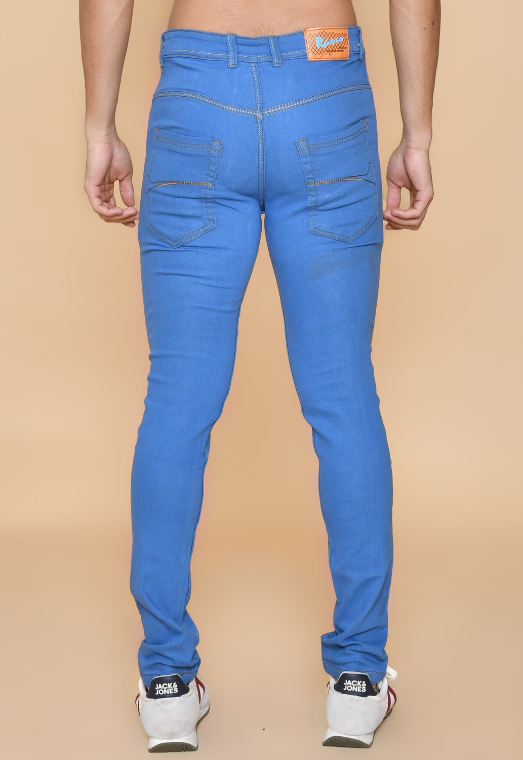 Image of Lzard Slim Men Light Blue Jeans