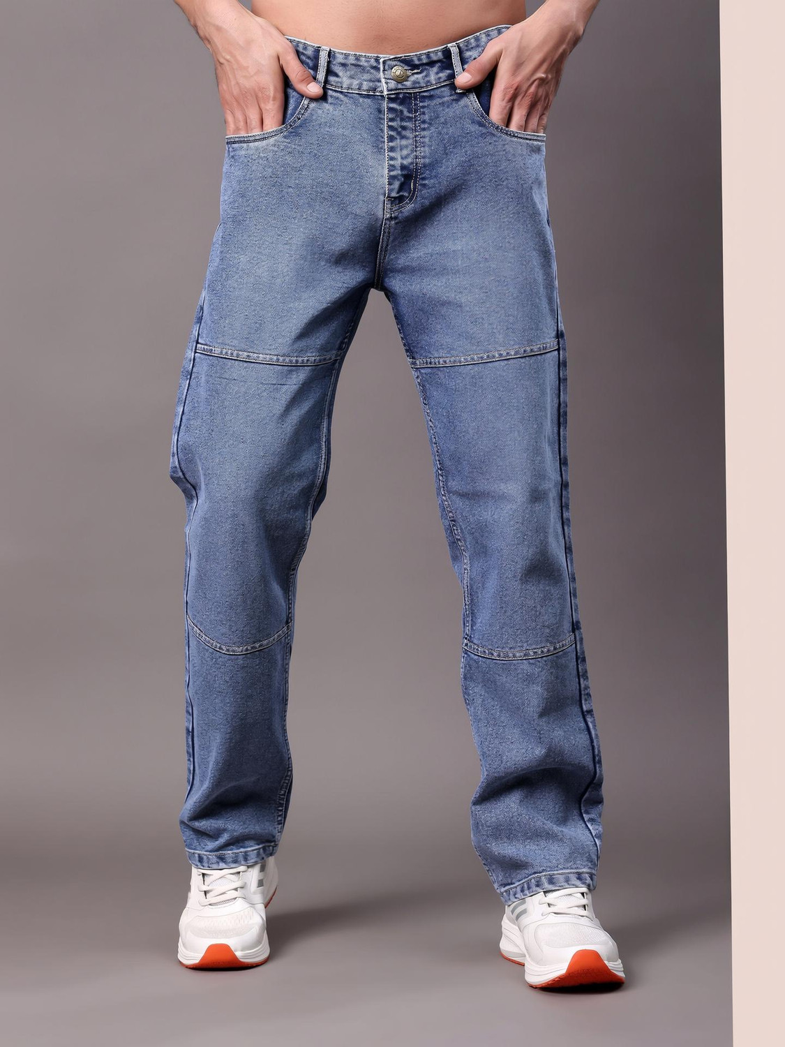 Image of ZAYSH Regular Men Blue Jeans