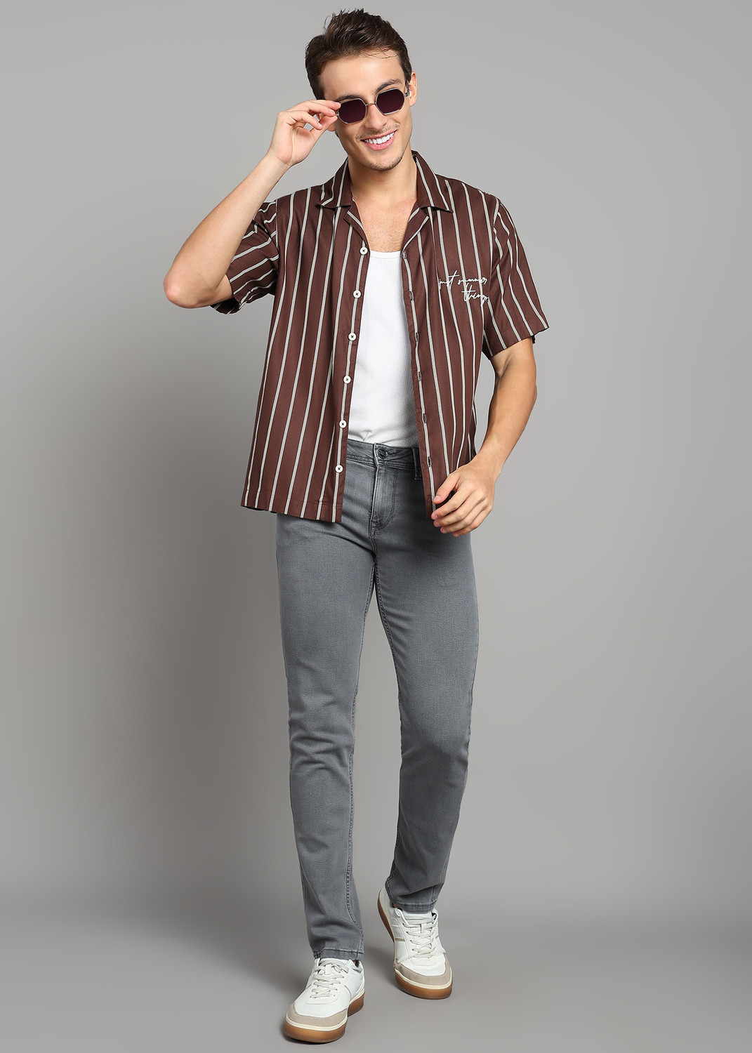 Image of INTEGRITI Slim Men Grey Jeans