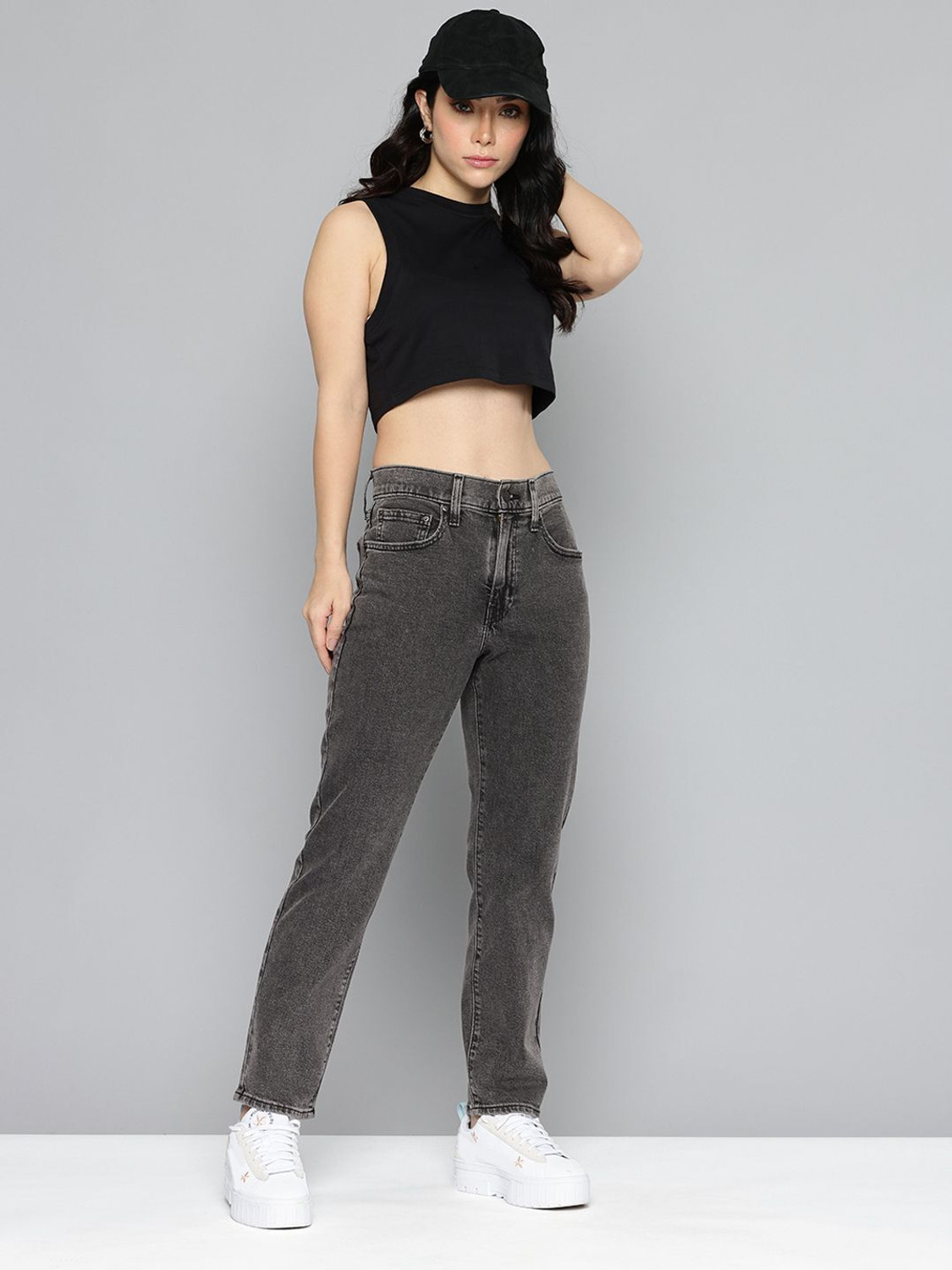 Image of LEVI'S Slim Women Black Jeans