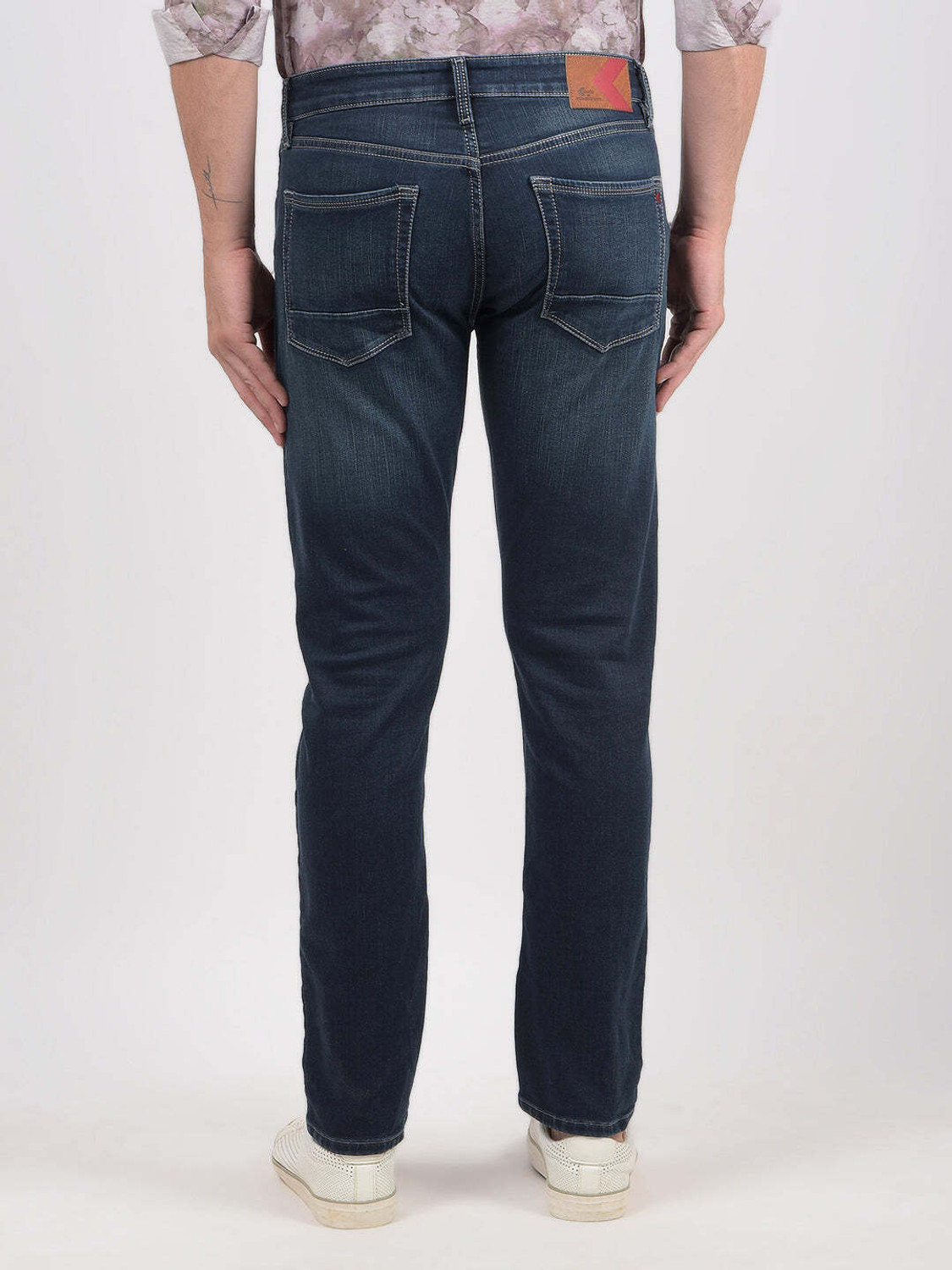 Image of NUMERO UNO Slim Men Dark Blue Jeans
