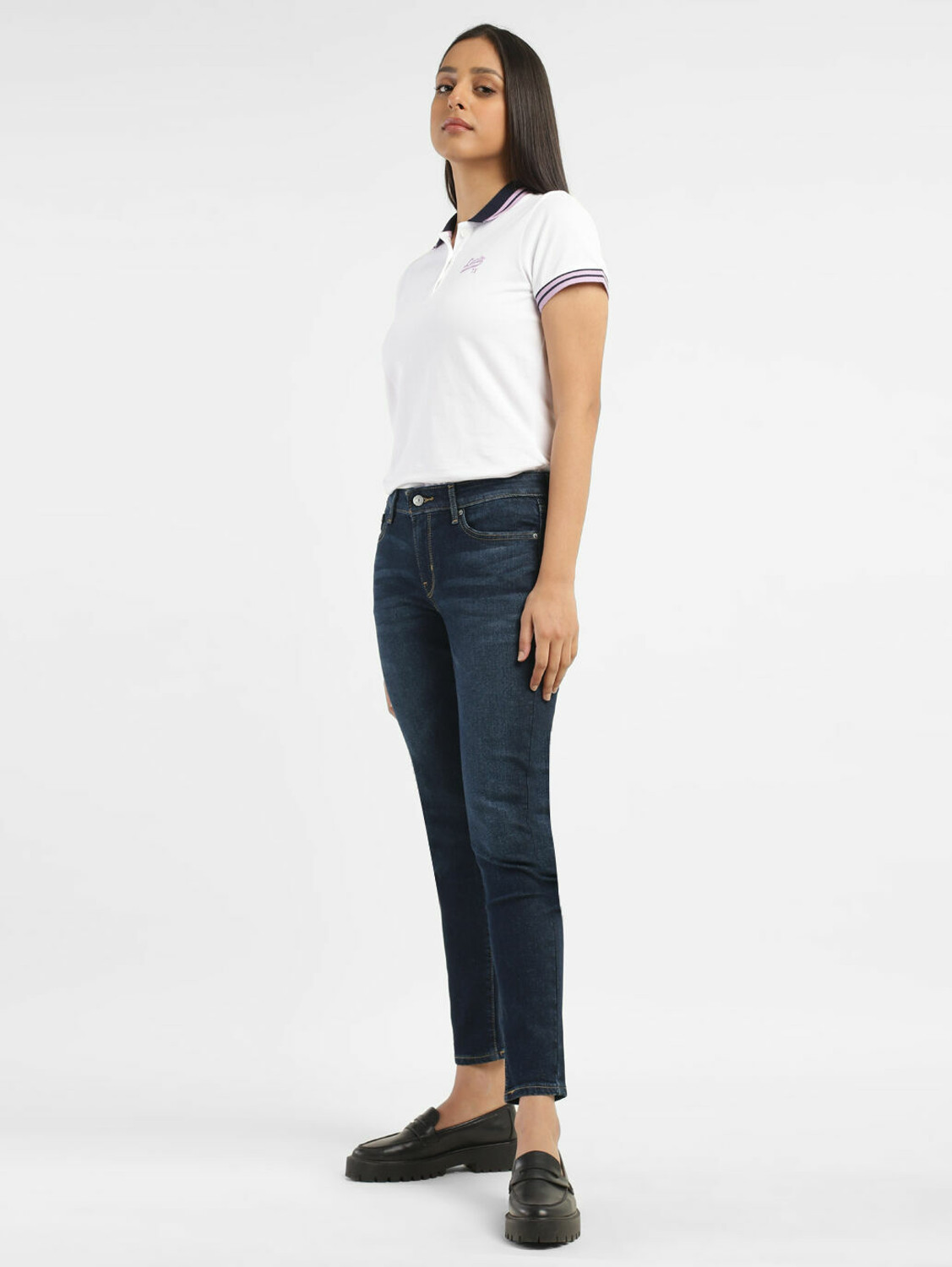 Image of LEVI'S 711 Skinny Women Blue Jeans