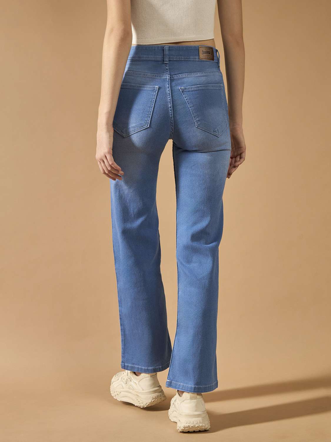Image of Roadster Flared Women Blue Jeans