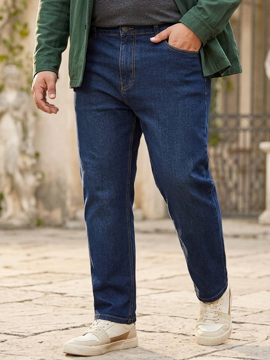 Urbano Fashion Regular Men Blue Jeans - Image 1